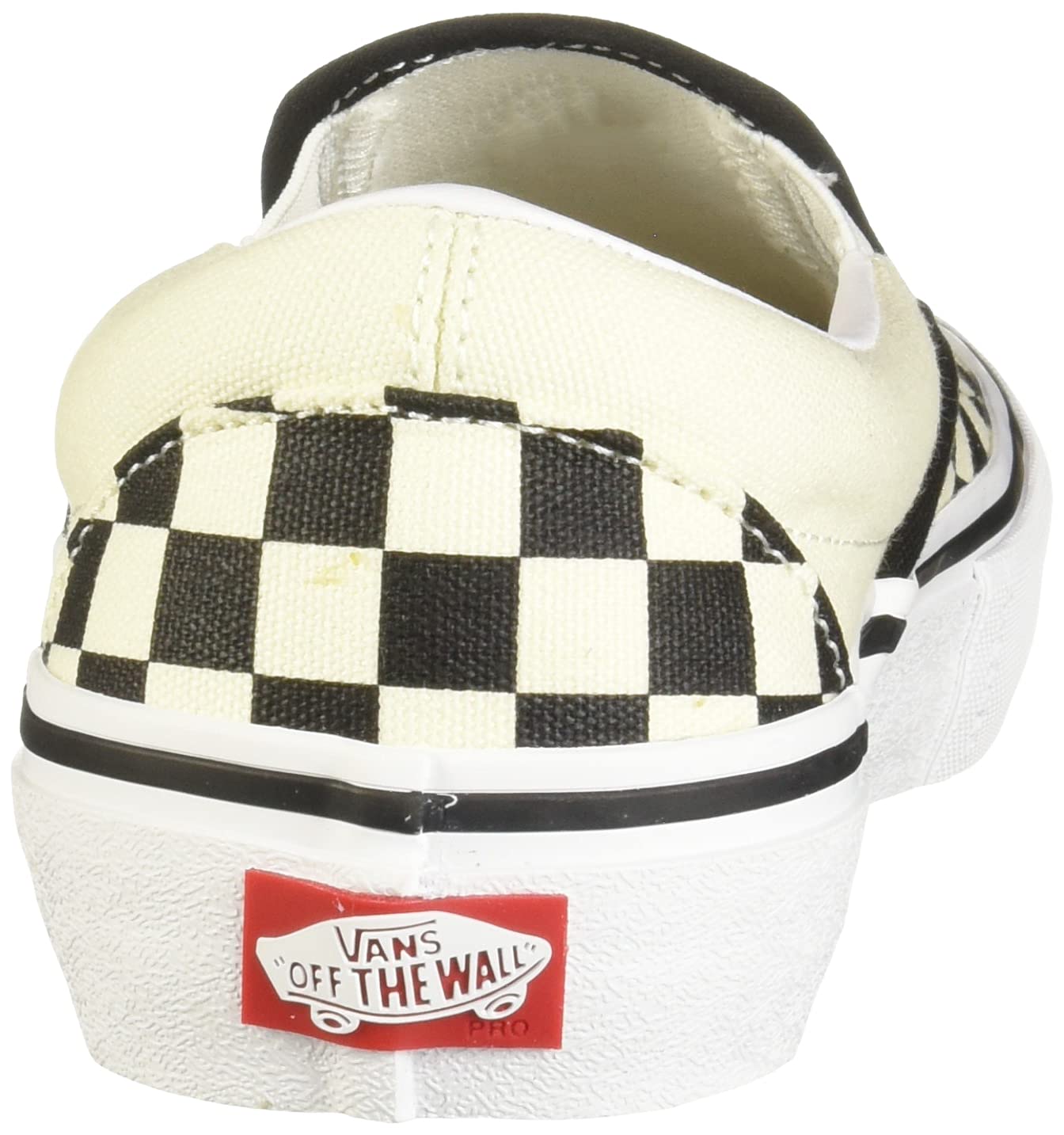 Vans Men's Slip-On Pro Skate Shoes - Classic Checkerboard Sneakers for Casual Wear & Skateboarding | Comfortable Canvas Shoes for Everyday Use, Street Style & Board Sports