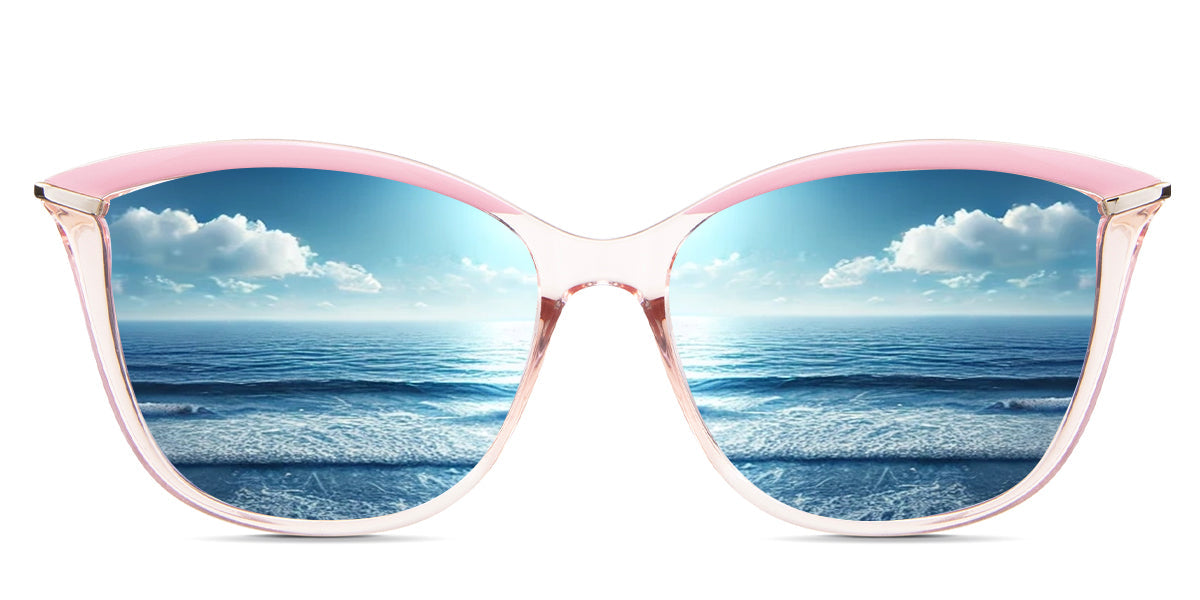 Yuki Women's Prescription Polarized Sunglasses - UV Protection, Fashionable & Comfortable for Driving, Outdoor Activities & Daily Wear