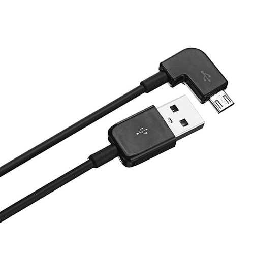 Bakeey 90 Degree Right Angle Micro USB Fast Charging Cable 3FT - Compatible with Redmi Note 4/4X, Samsung Galaxy S6/S7 - Perfect for Gaming, Car Charging & Bedside Use
