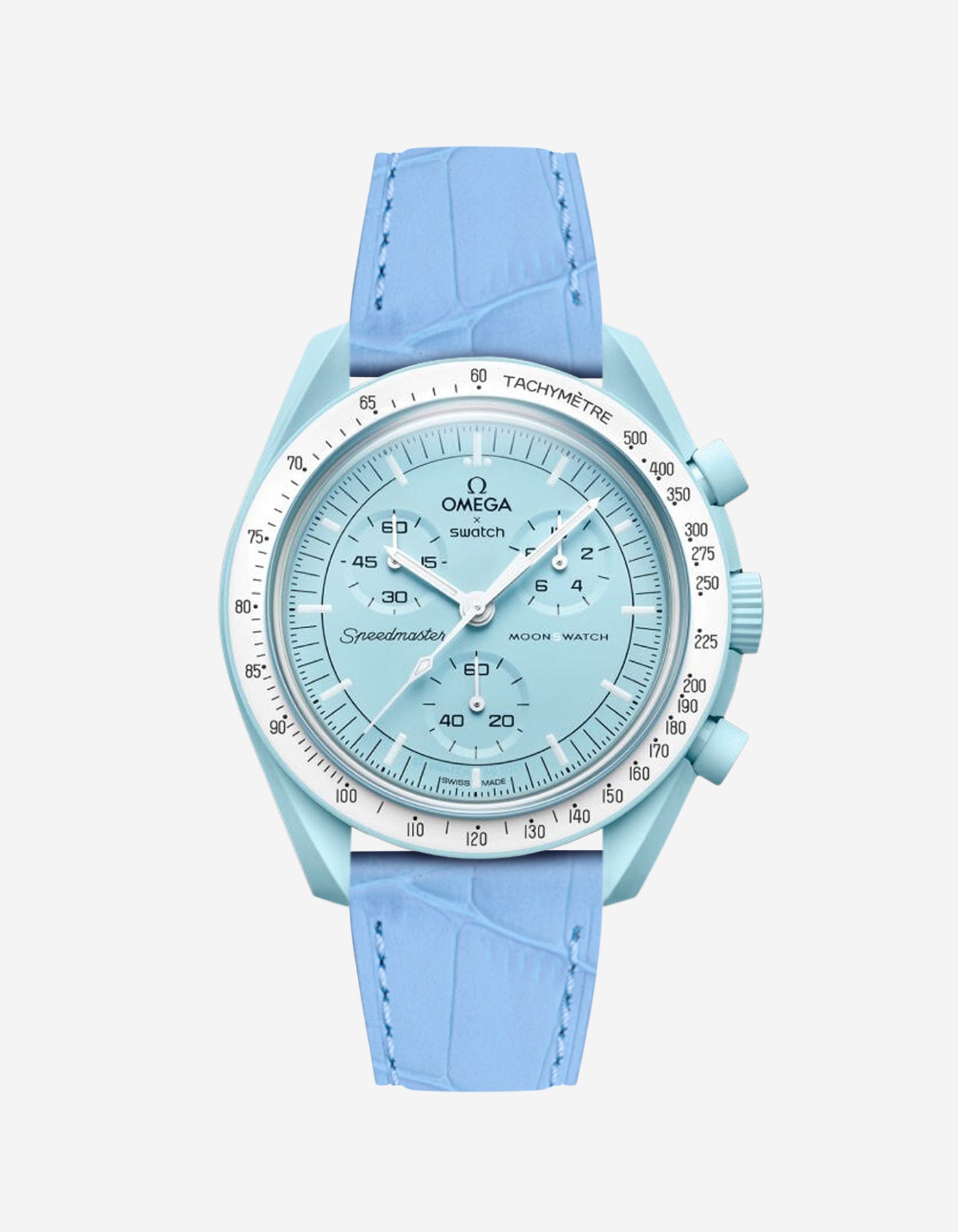 Premium Genuine Leather Watch Straps for Omega X Swatch Mission to Uranus - Replacement Bands for Everyday Wear & Special Occasions
