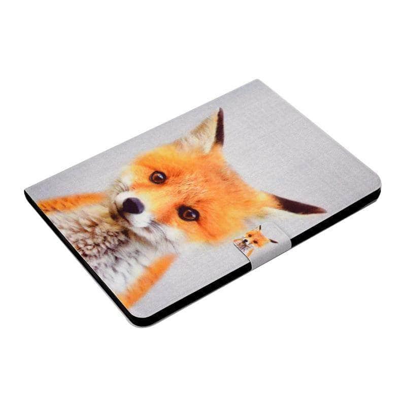 iPad Air 4 10.9-inch (2020 Model) Cute Cartoon Leather Stand Case with Auto Sleep/Wake - Perfect for Work, Study & Entertainment