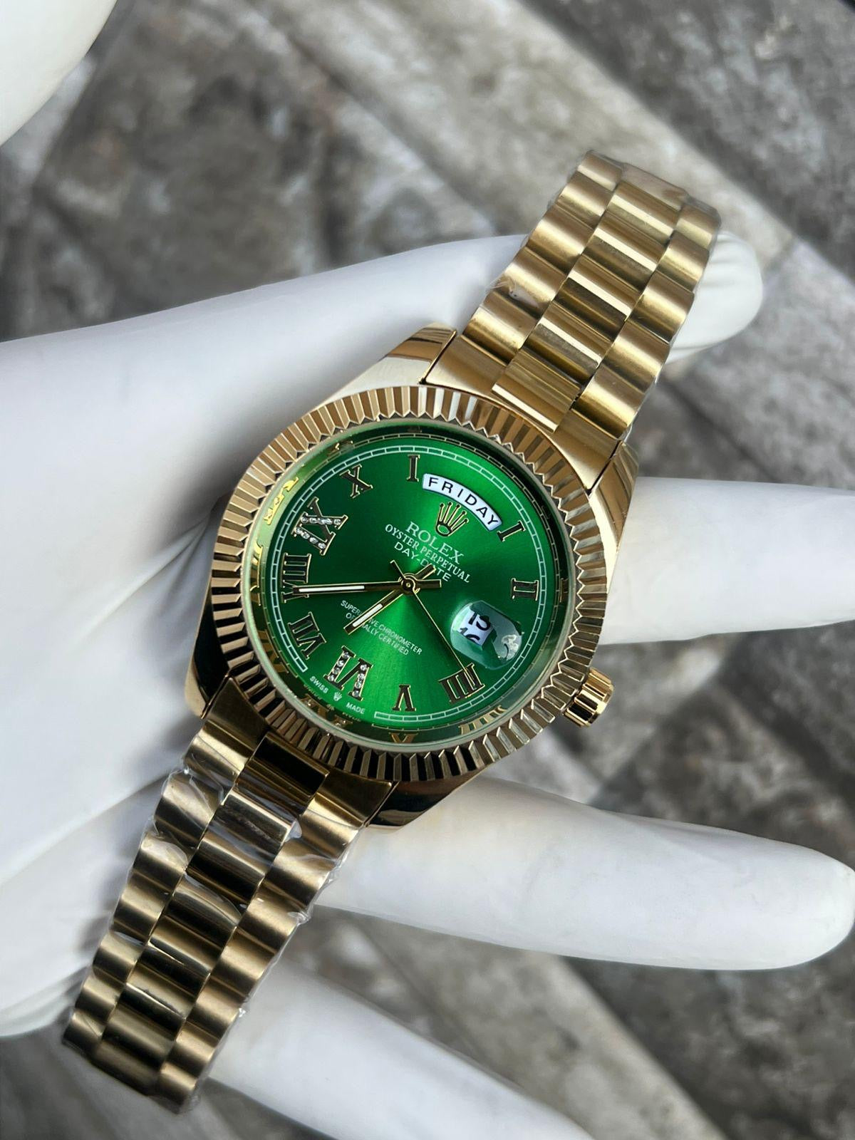 Luxury Rolex Watches with Roman Numerals - Elegant Timepieces for Men & Women | Perfect for Formal Events, Business Meetings & Special Occasions
