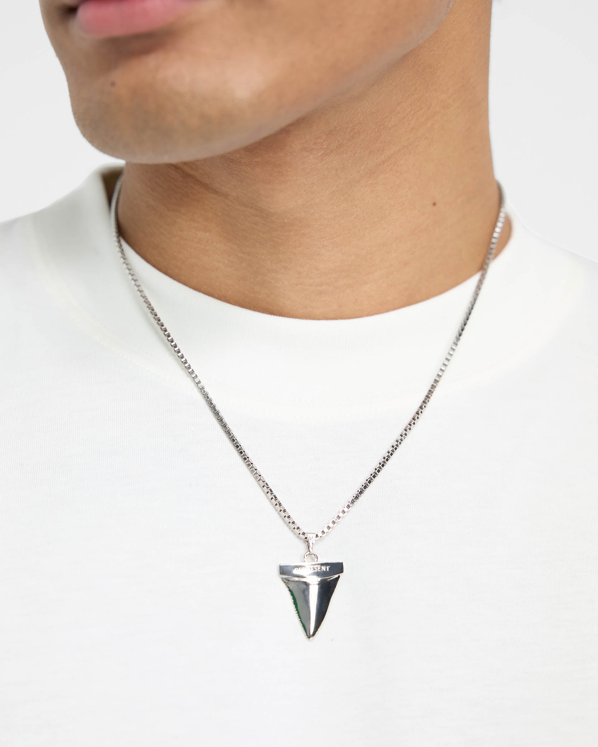 Authentic Shark Tooth Necklace in Sterling Silver - Perfect for Beach Parties, Outdoor Adventures & Unique Gifts