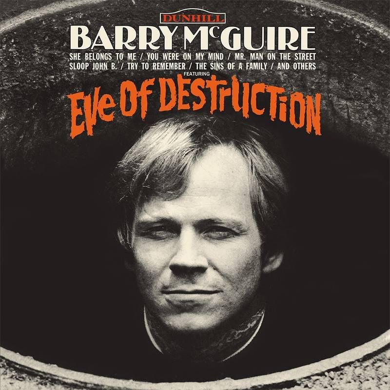 Barry McGuire - Eve of Destruction Vinyl Record | Classic 1960s Protest Song | Perfect for Music Collectors & Vintage Vinyl Enthusiasts