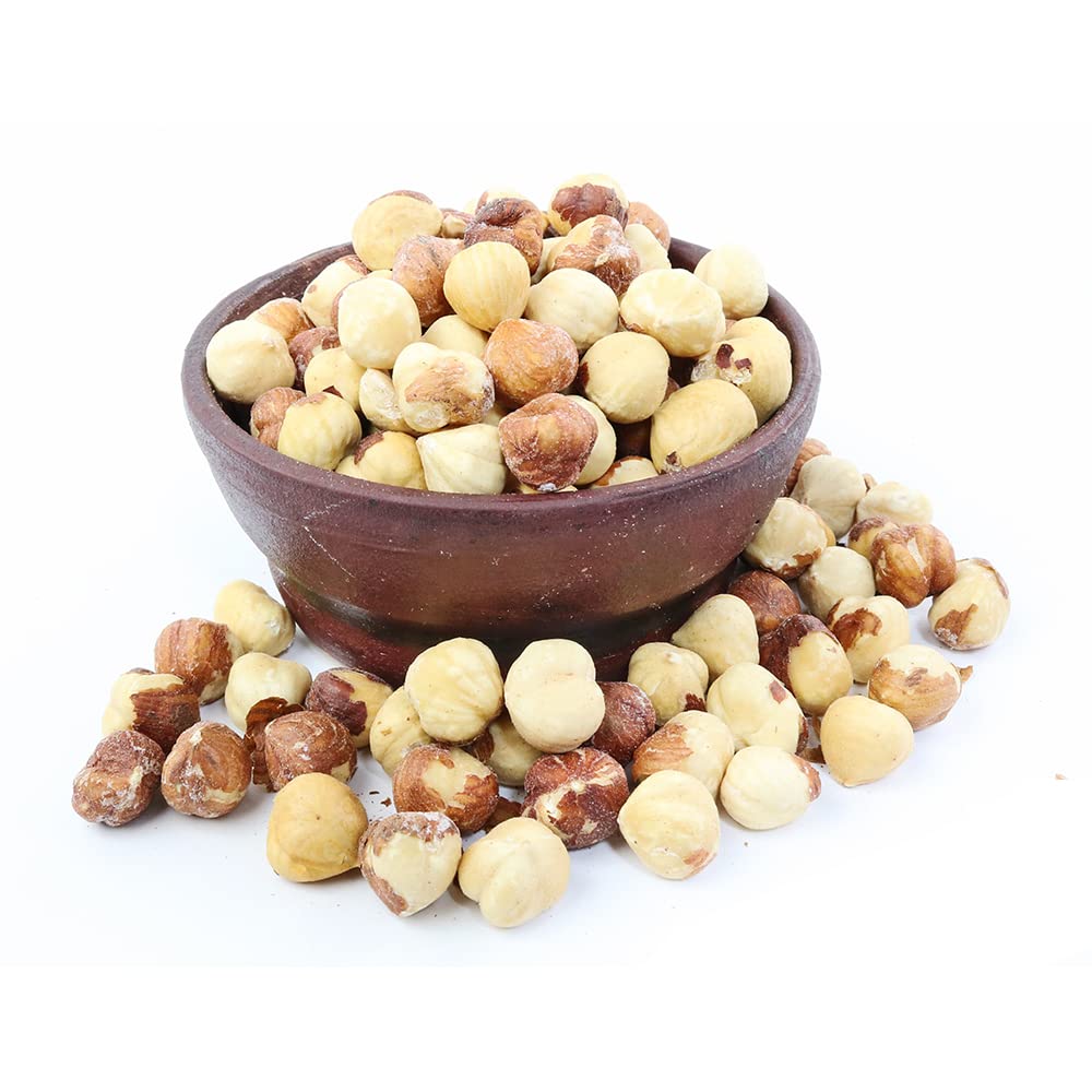 Premium Oregon Farm Fresh Roasted Hazelnuts - Lightly Salted Natural Snacks with Sweet Buttery Flavor - Healthy Nutritious Hazelnut Snack Pack (16oz) - Perfect for Office Snacks, Holiday Gifting & Healthy Lifestyle