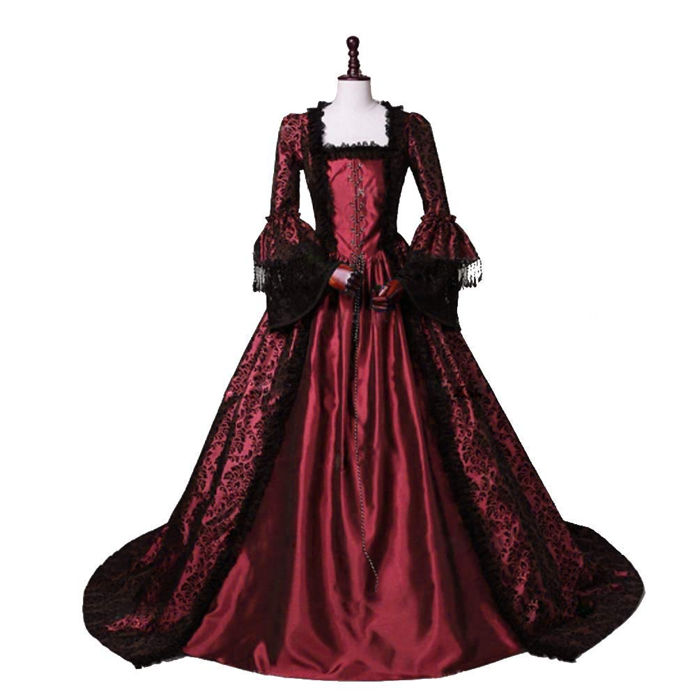 18th Century Rococo Ball Gown - Victorian Masquerade Costume for Women | CountryWomen | Elegant Historical Dress for Cosplay, Halloween & Themed Parties