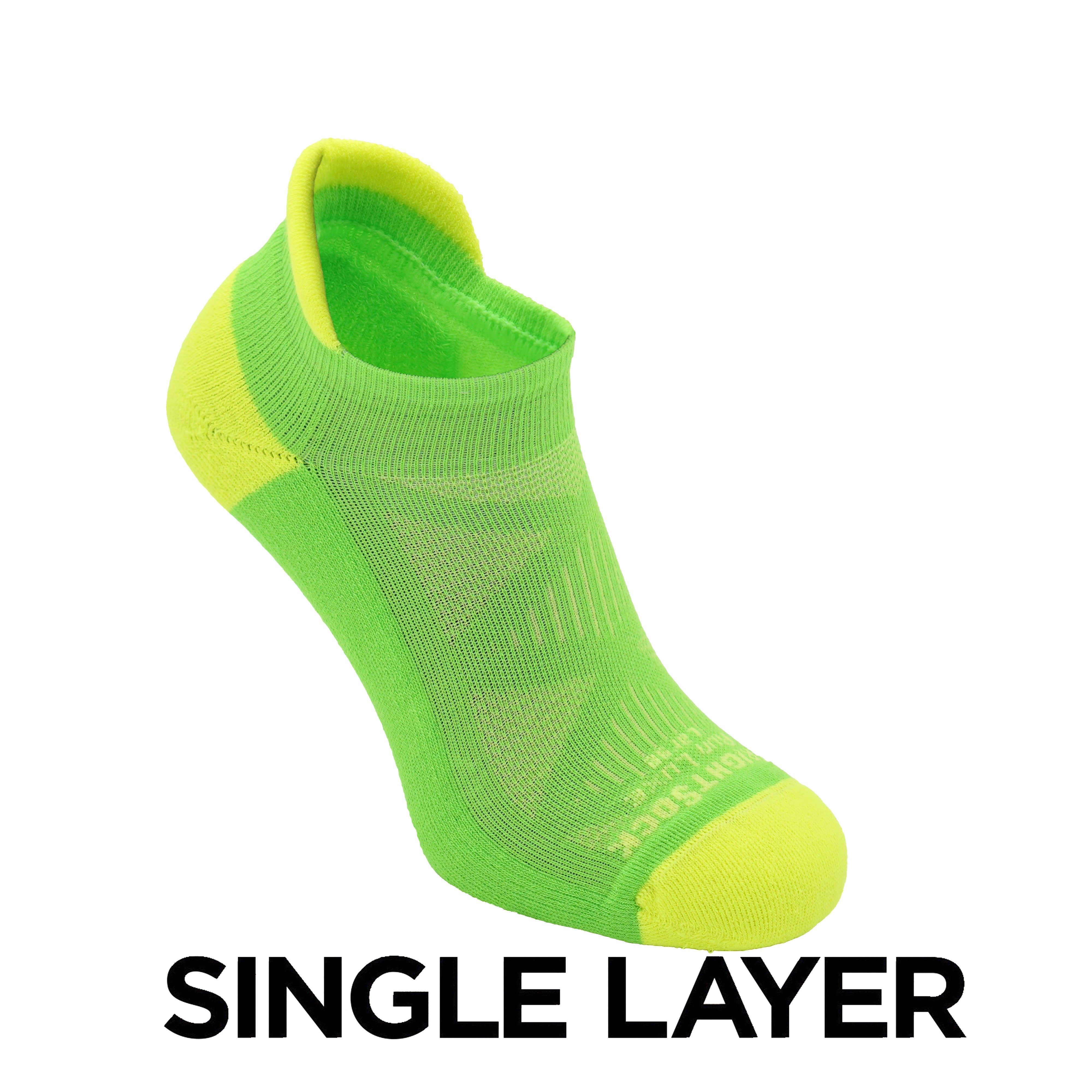 Run Luxe Single Layer Tab Socks - Ultra Soft & Breathable No-Show Socks for Women & Men - Perfect for Running, Sneakers & Casual Wear