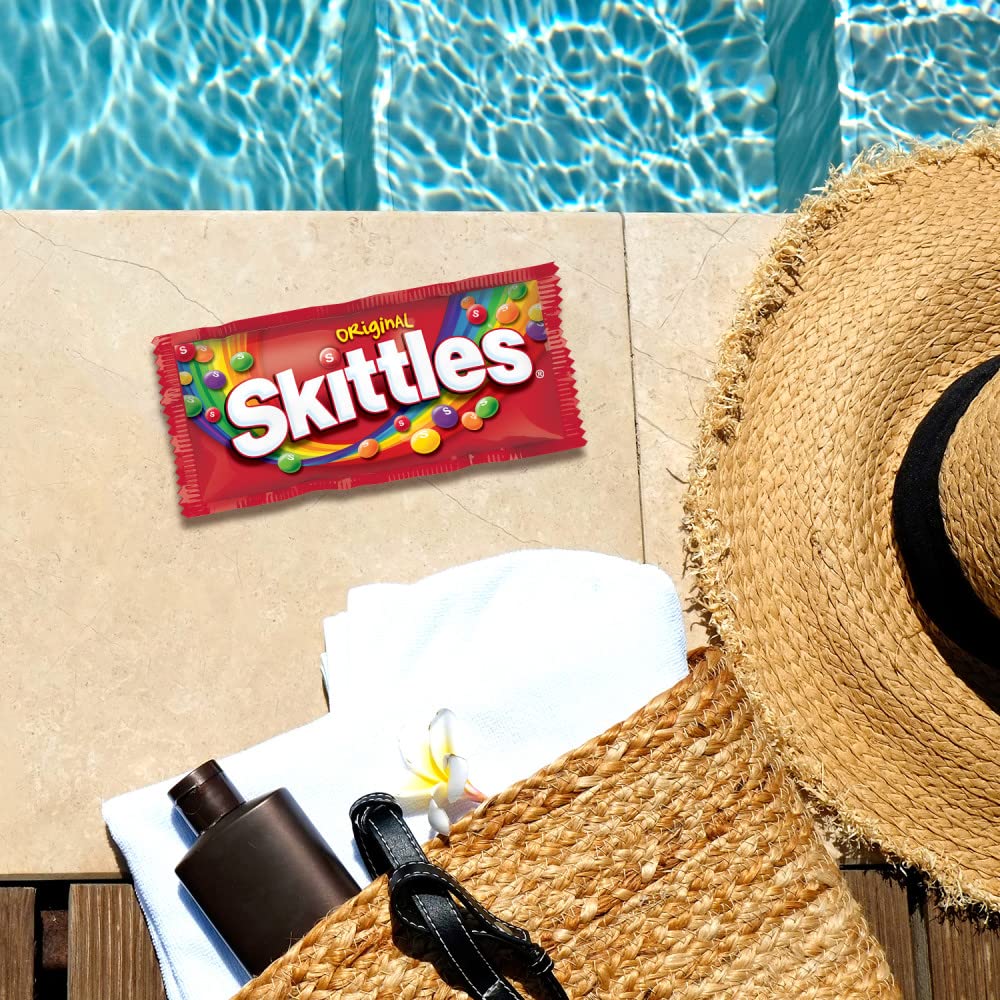 SKITTLES Original Fruit Candy - 2.17-Ounce Packs (36 Count) | Bulk Individually Wrapped Candies for Parties, Halloween Treats & Office Snacks
