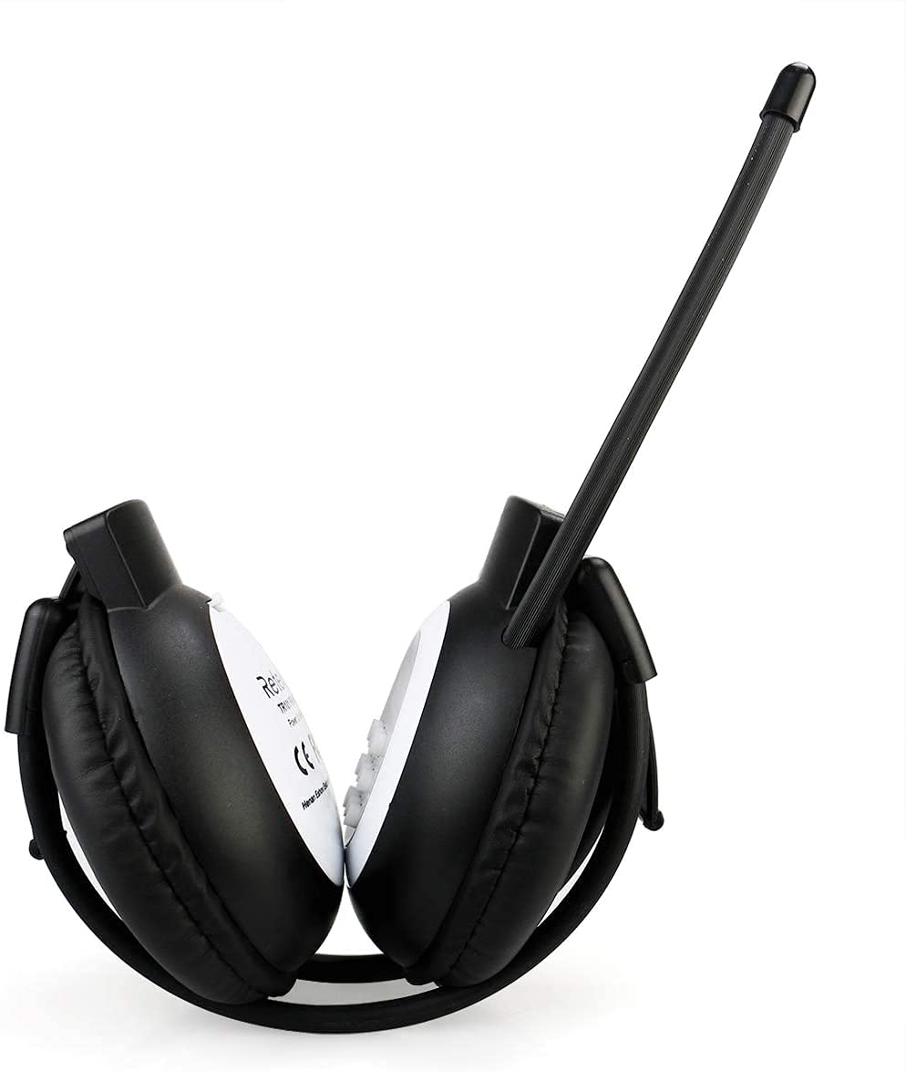 Retekess TR101 FM Radio Headphones - Wireless Digital Headset with AA Battery for Mowing, Walking, Riding, Jogging & Outdoor Activities | Perfect for Lawn Care, Commuting & Exercise