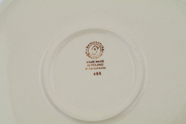 10-Piece Dinner Plate Set with Floral Wave Design - Elegant and Durable Porcelain Plates for Everyday Dining, Parties, and Special Occasions