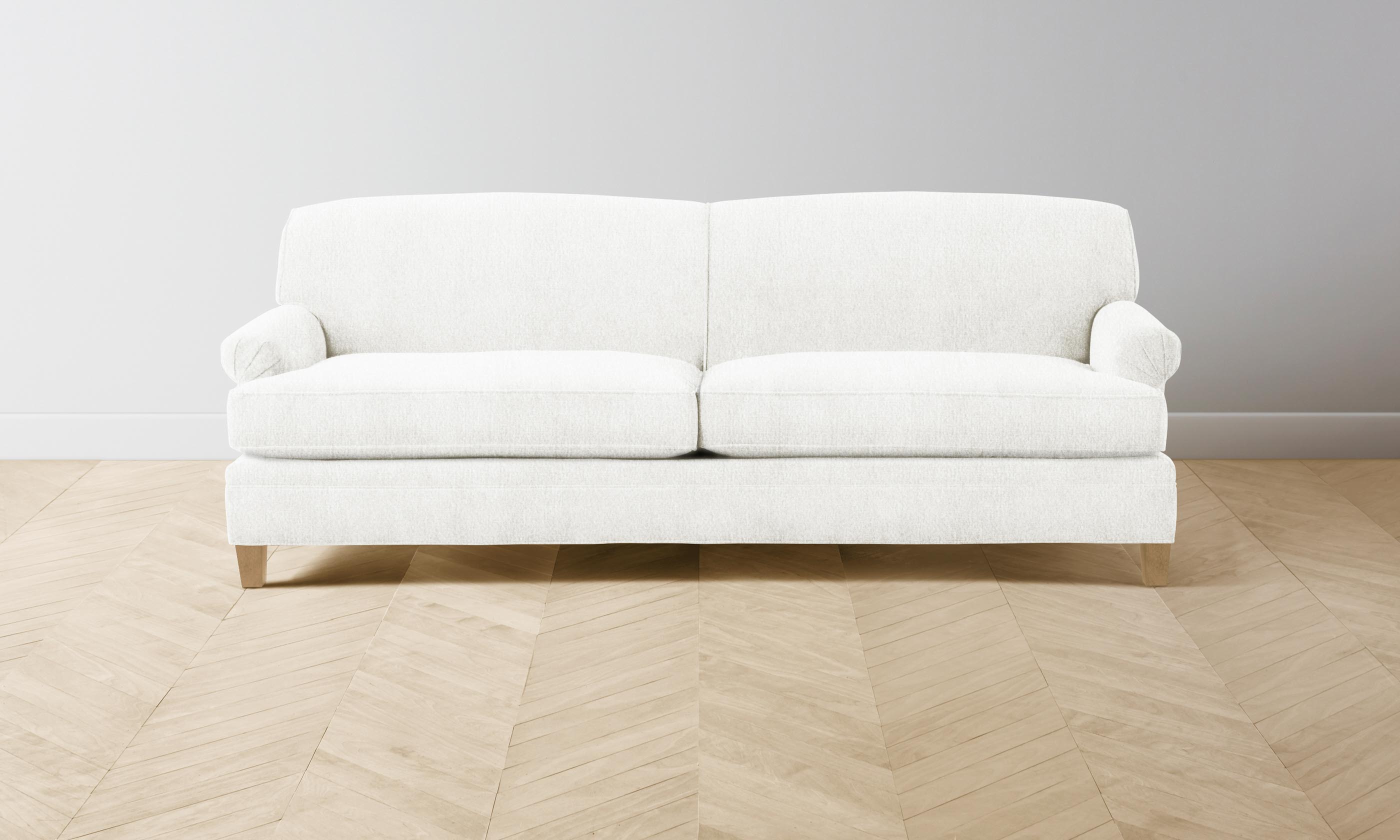 Carmine Performance Bouclé Polar Sofa - Modern & Durable Living Room Furniture for Cozy Home Decor