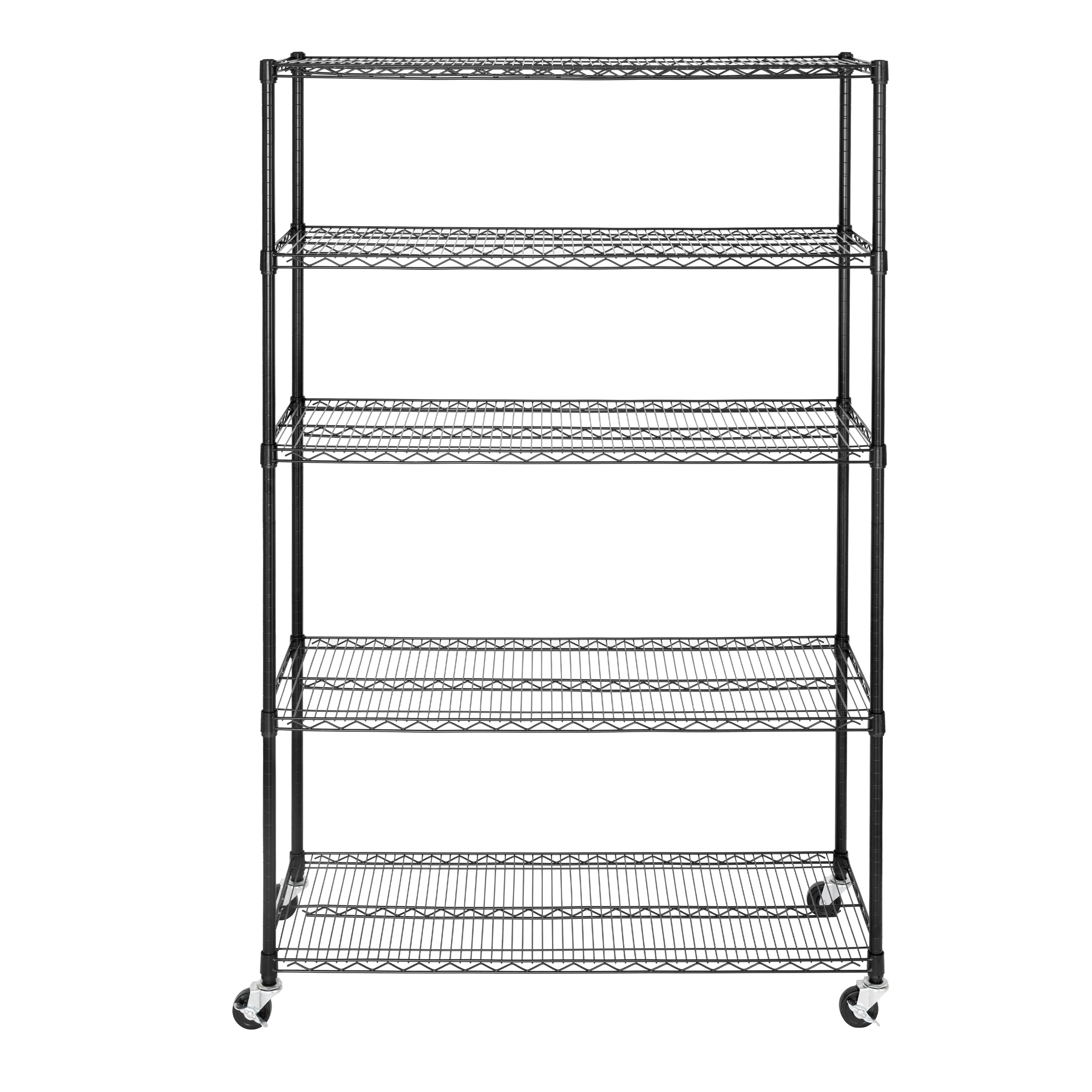 UltraDurable® 5-Tier NSF Certified Steel Shelving Unit - Heavy Duty Storage Rack for Garage, Warehouse & Commercial Kitchen Organization