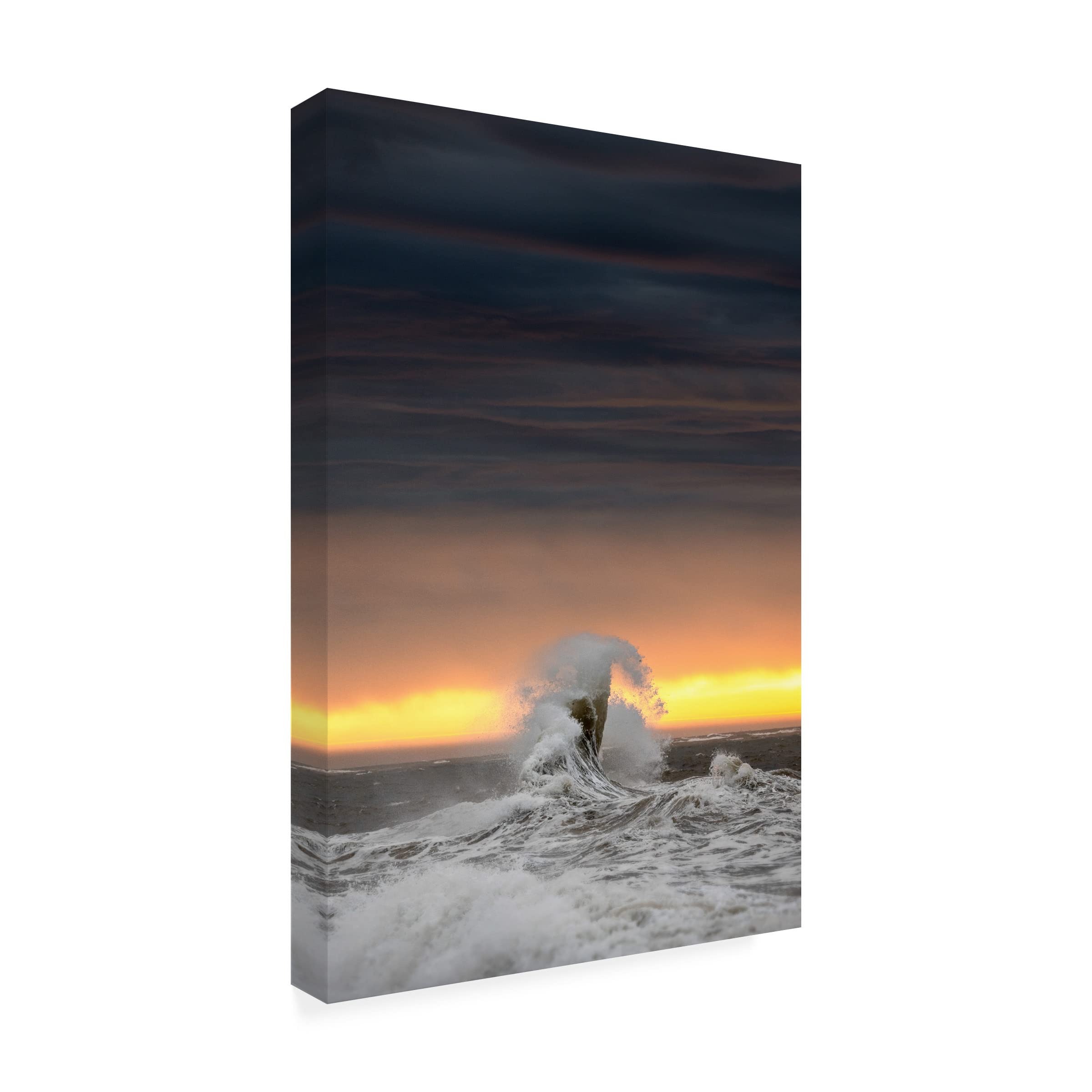 Trademark Fine Art 'Alone' Canvas Wall Art Print by Mathieu Rivrin - Modern Home Decor for Living Room, Bedroom & Office