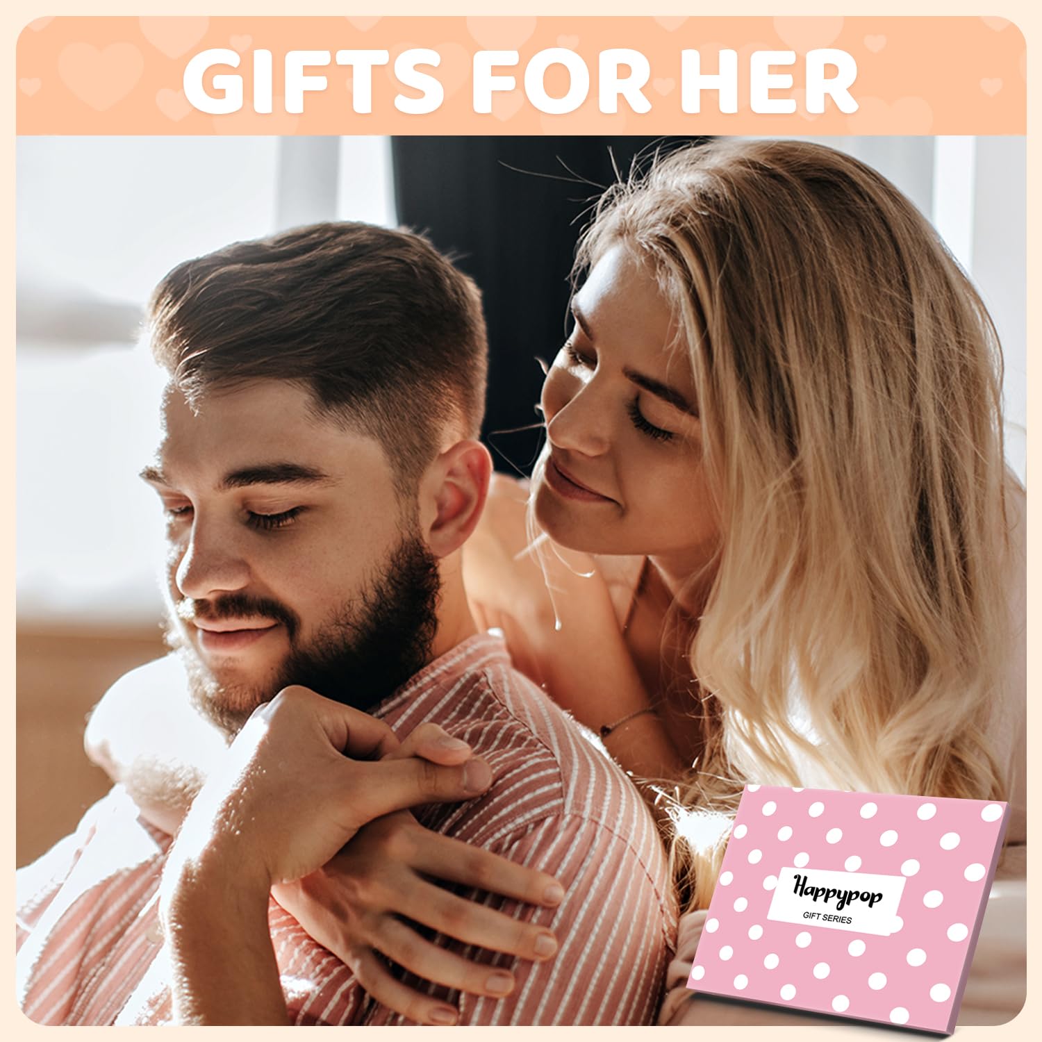 HappyPop Romantic Gifts for Couples - Thoughtful 'I Love You' Presents for Boyfriend, Girlfriend, Husband, Wife, Mom & Sister - Perfect for Anniversaries, Valentine's Day & Special Occasions