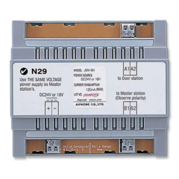 Aiphone 300m Long Distance Adapter for JA/JF/KC/JBW BA Models - Extend Intercom Range for Home & Business Security Systems