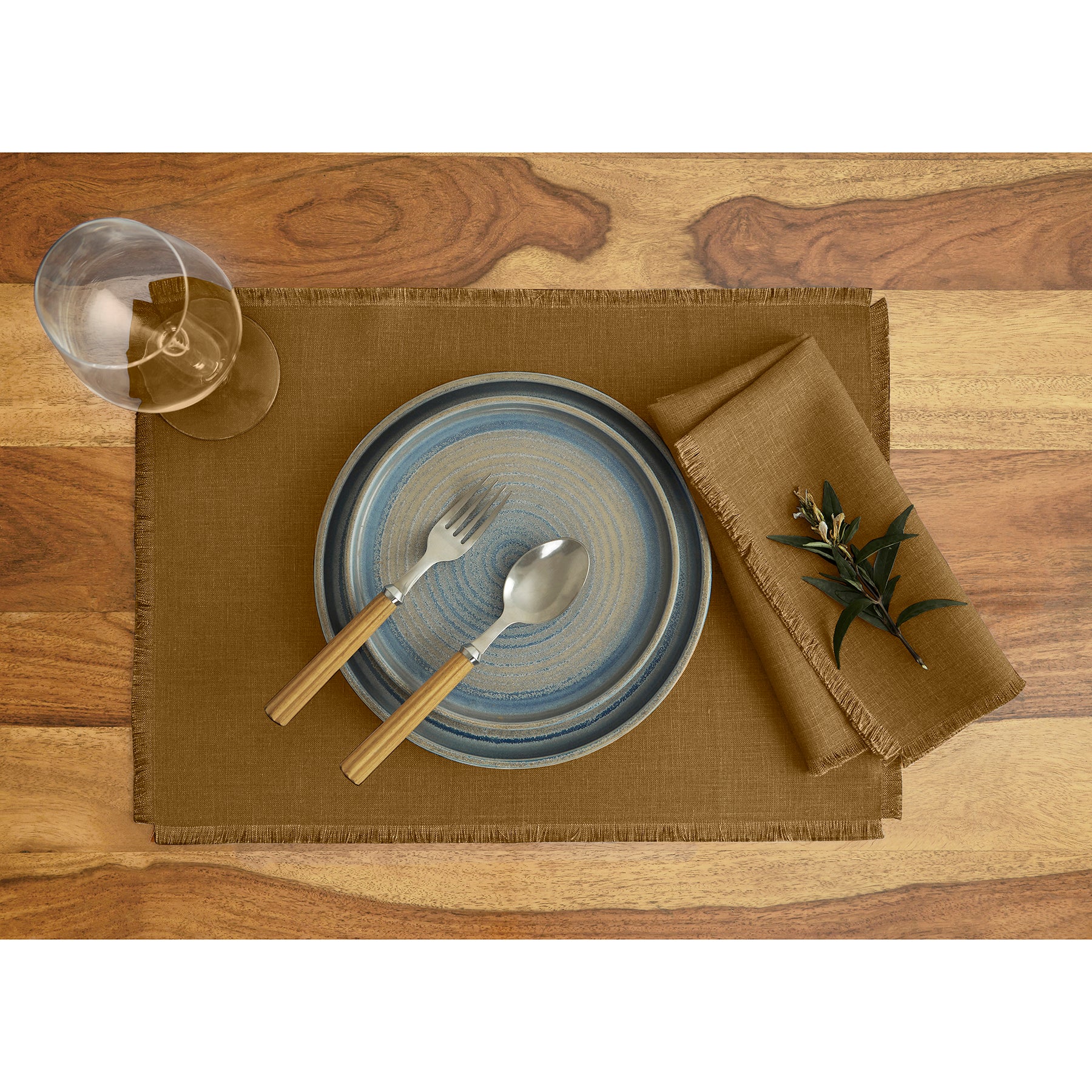 Stylish Fringe Placemats Set of 4 - Boho Chic Table Decor for Dining Room, Kitchen, or Outdoor Entertaining - Waterproof & Washable