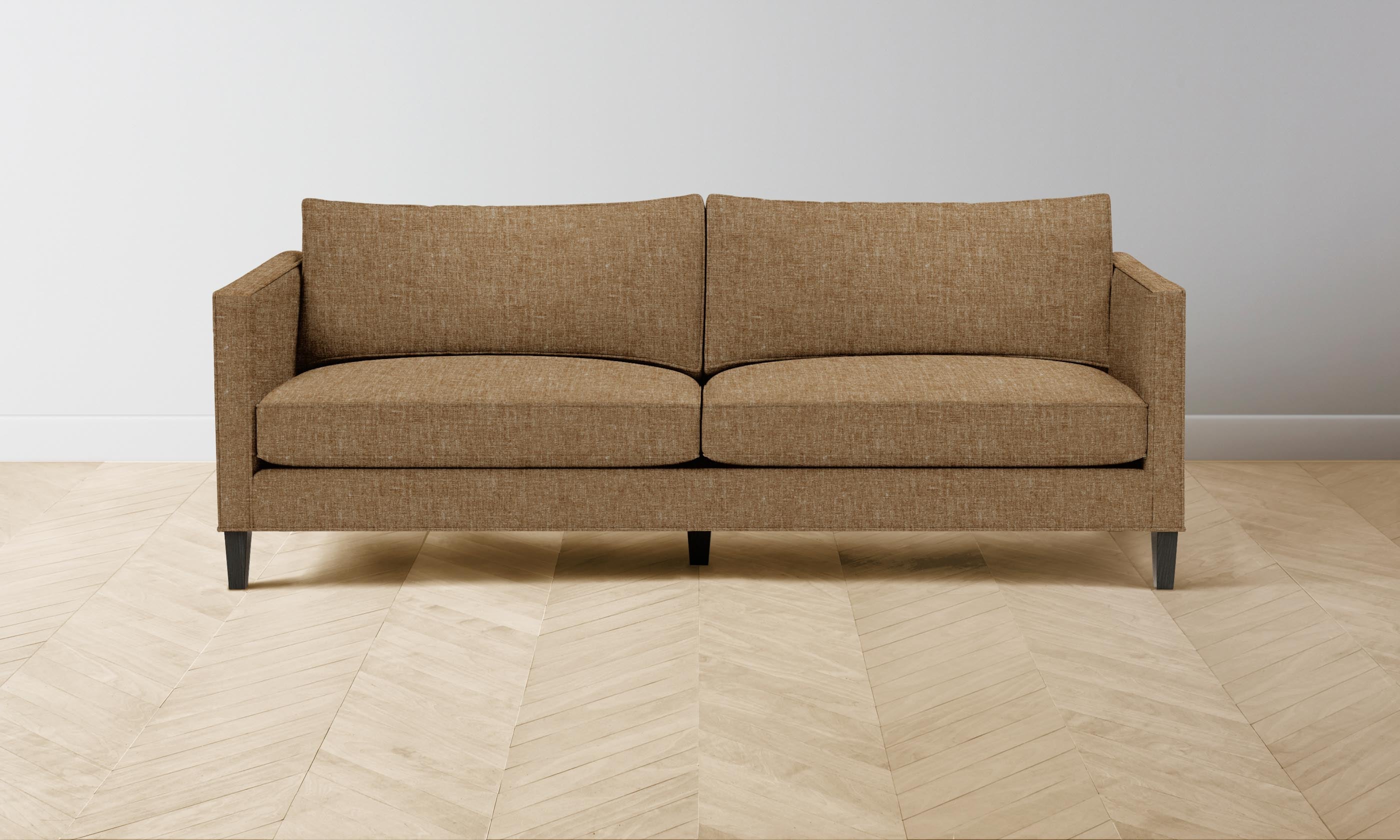 The Crosby Sofa - Premium Heritage Belgian Linen Upholstered Chaise Lounge for Living Room, Lounge & Home Decor
