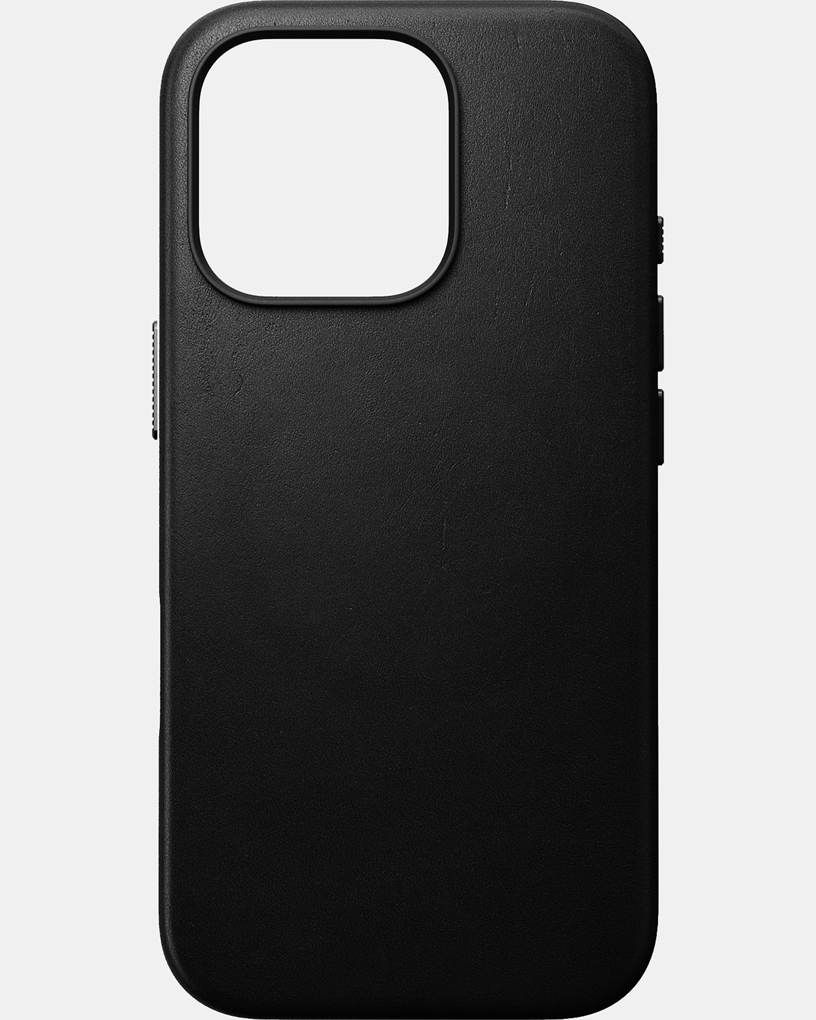 Premium Nomad Genuine Leather Case for iPhone 16 Pro - Slim Protective Cover with RFID Blocking (Black) - Perfect for Business Professionals & Everyday Use