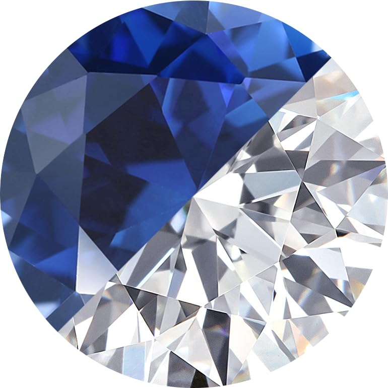 E-F - Blue Created Sapphire