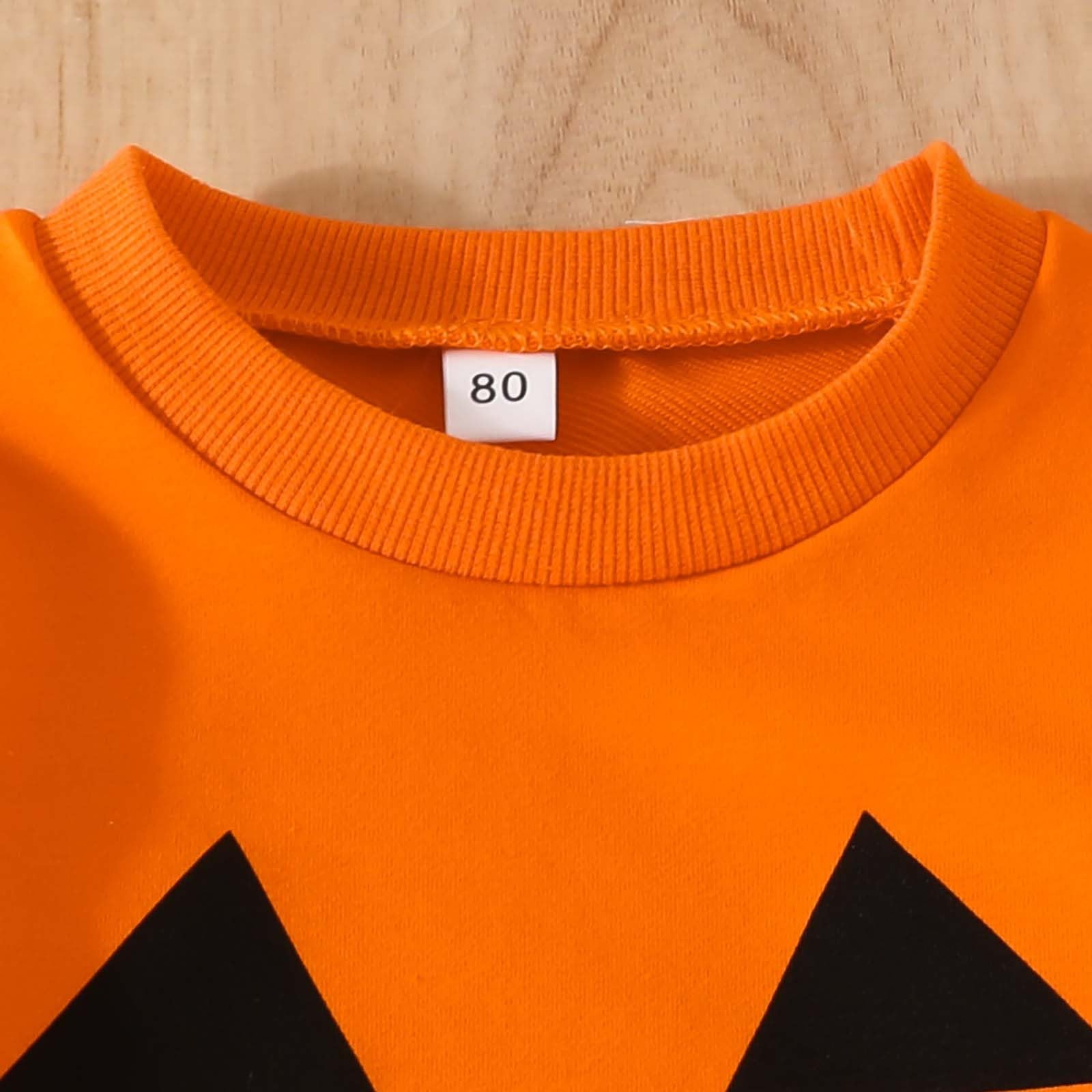 Baby Boy Halloween Thanksgiving Outfit - Pumpkin Print Sweatshirt & Pants Set for Toddlers | Fall Winter Warm Clothes | Perfect for Holiday Photos & Family Gatherings
