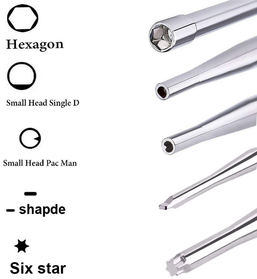 10-Piece Carburetor Adjustment Tool Kit for Small 2-Cycle Engines - Compatible with STIHL, Poulan, Husqvarna, MTD, Ryobi, Homelite Trimmers, Weed Eaters & Chainsaws - Essential Carb Tune-Up & Maintenance Screwdriver Set for DIY Lawn Care & Landscaping Equipment Repair
