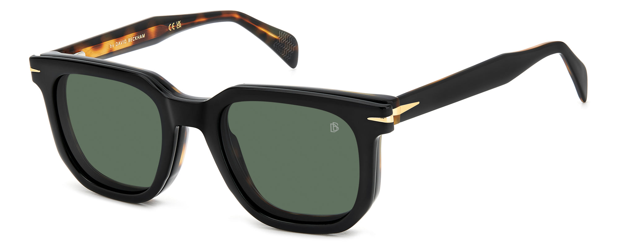 David Beckham DB7143/C Men's Sunglasses - Polarized UV Protection Aviator Style for Driving, Outdoor & Fashion