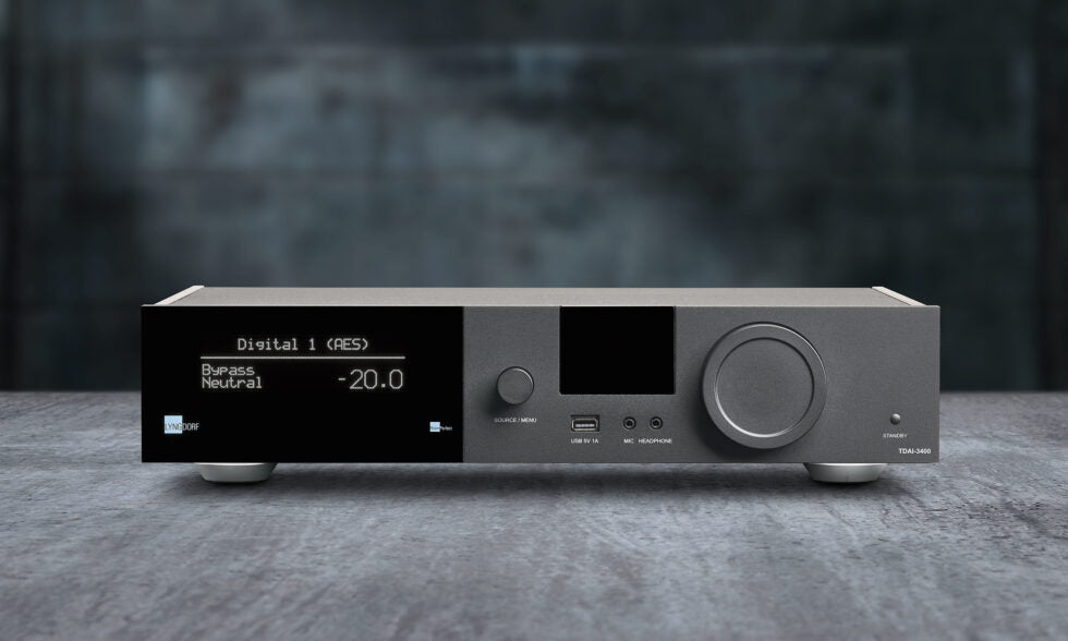 Lyngdorf TDAI 3400 High-End Integrated Stereo Amplifier - Perfect for Home Theater & Audiophile Music Systems