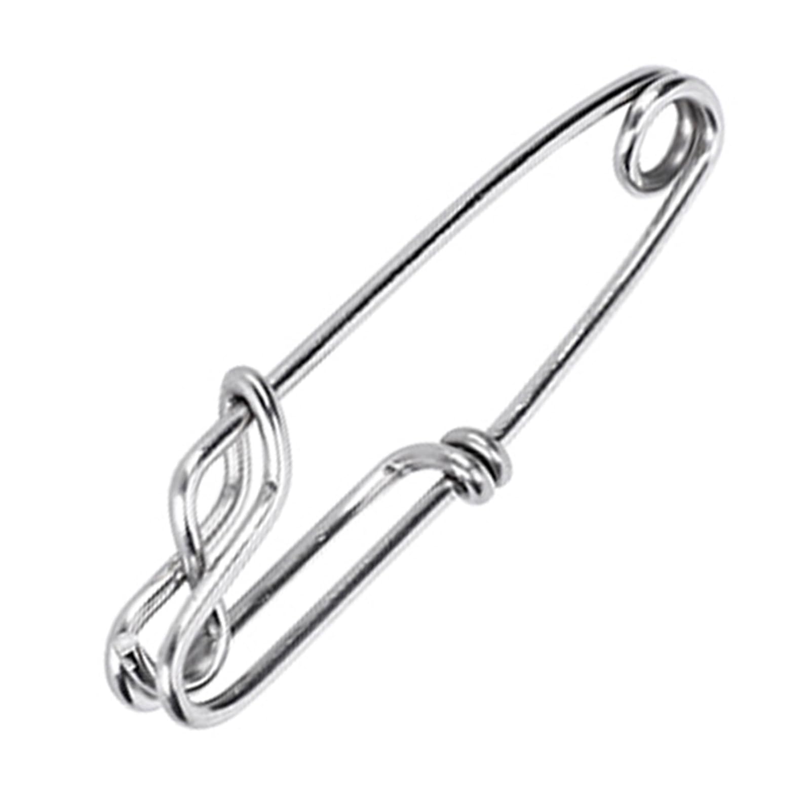 Stainless Steel Duck Decoy Clips - 15pcs Scotty Downrigger Clips 10x7x3 for Tuna Fishing | Easy On/Off Longline Branch Hangers & Snap Fishing Accessories | Perfect for Saltwater, Freshwater & Offshore Angling