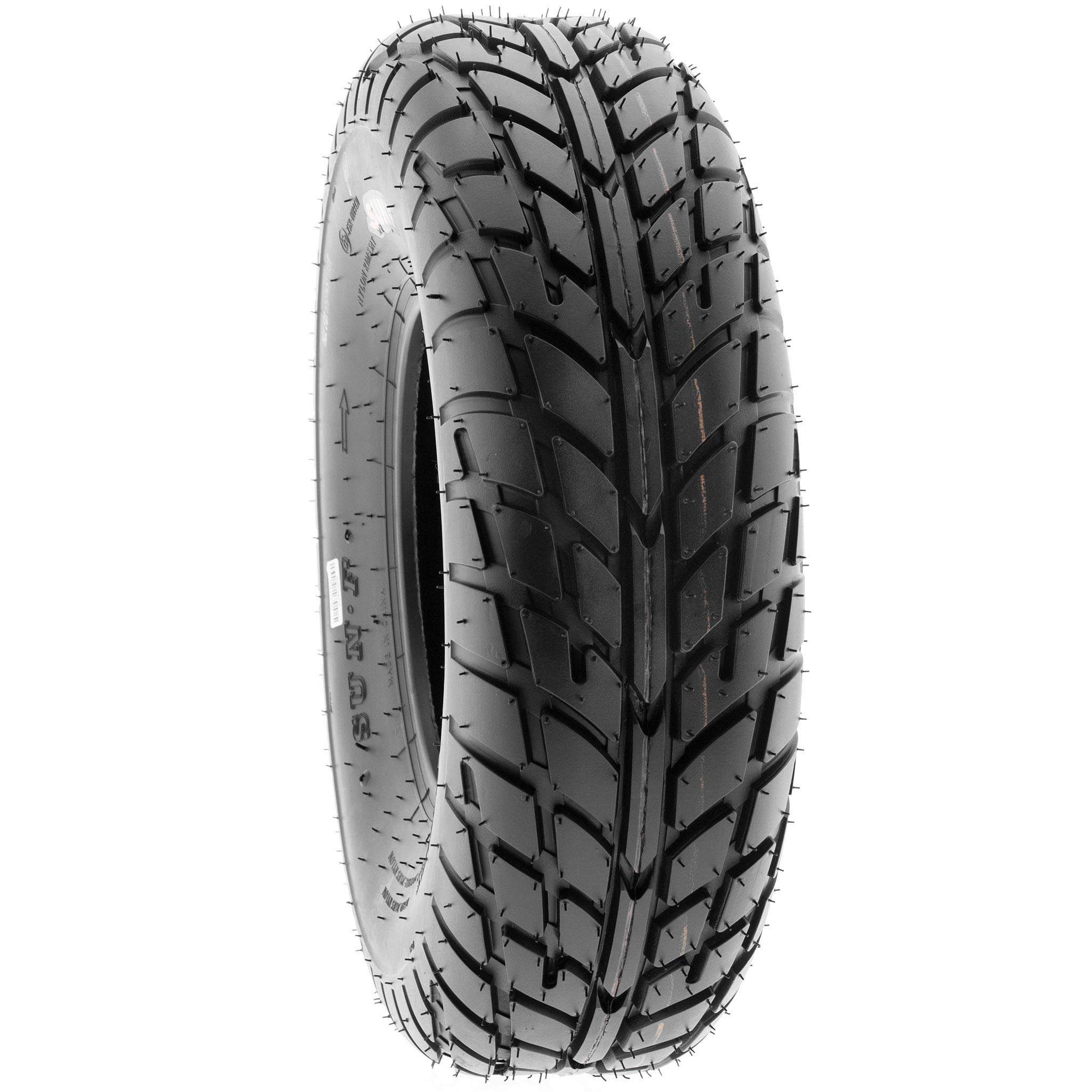 2 Pack SunF A021 TT Sport ATV/UTV Tires 22x8-12 6PR Tubeless - Dirt Track & Flat Track Racing Tires for Off-Road Adventures & Trail Riding