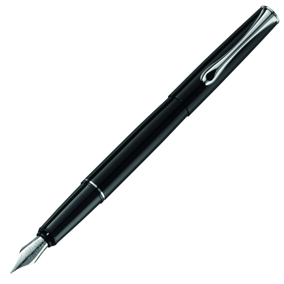 Diplomat Esteem Fountain Pen - Premium Black Lacquer Finish, Smooth Writing Nib - Perfect for Business, Calligraphy & Gift Giving