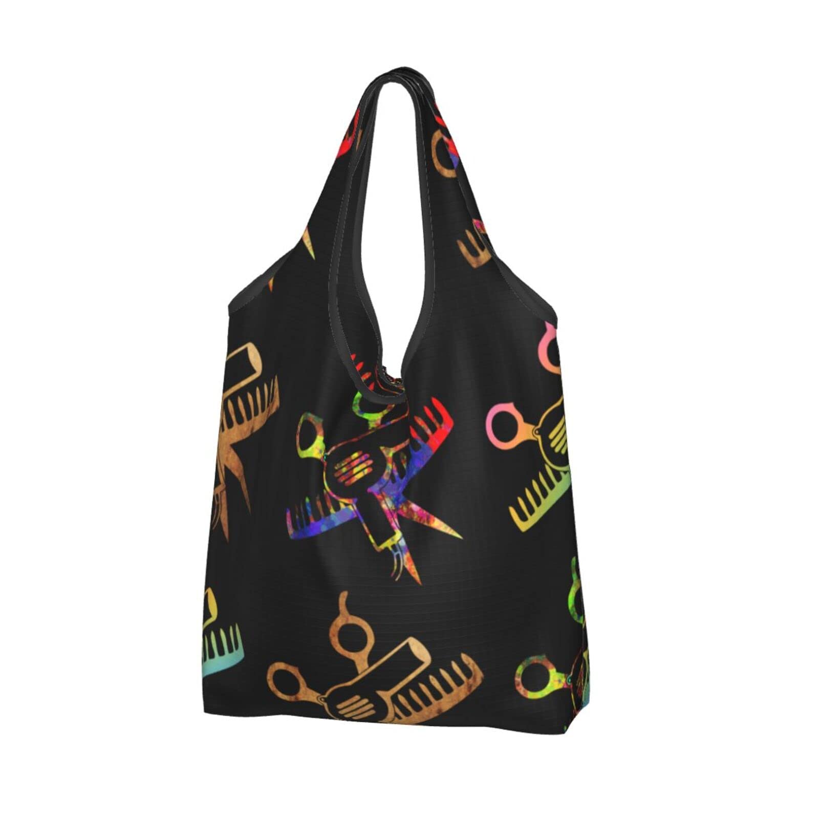 Eco-Friendly Reusable Grocery Bags - Vintage Washable & Foldable Shopping Tote for Groceries, Picnic, Travel & Daily Use | Lightweight Shoulder Bag for Kitchen, Market & Outdoor Activities