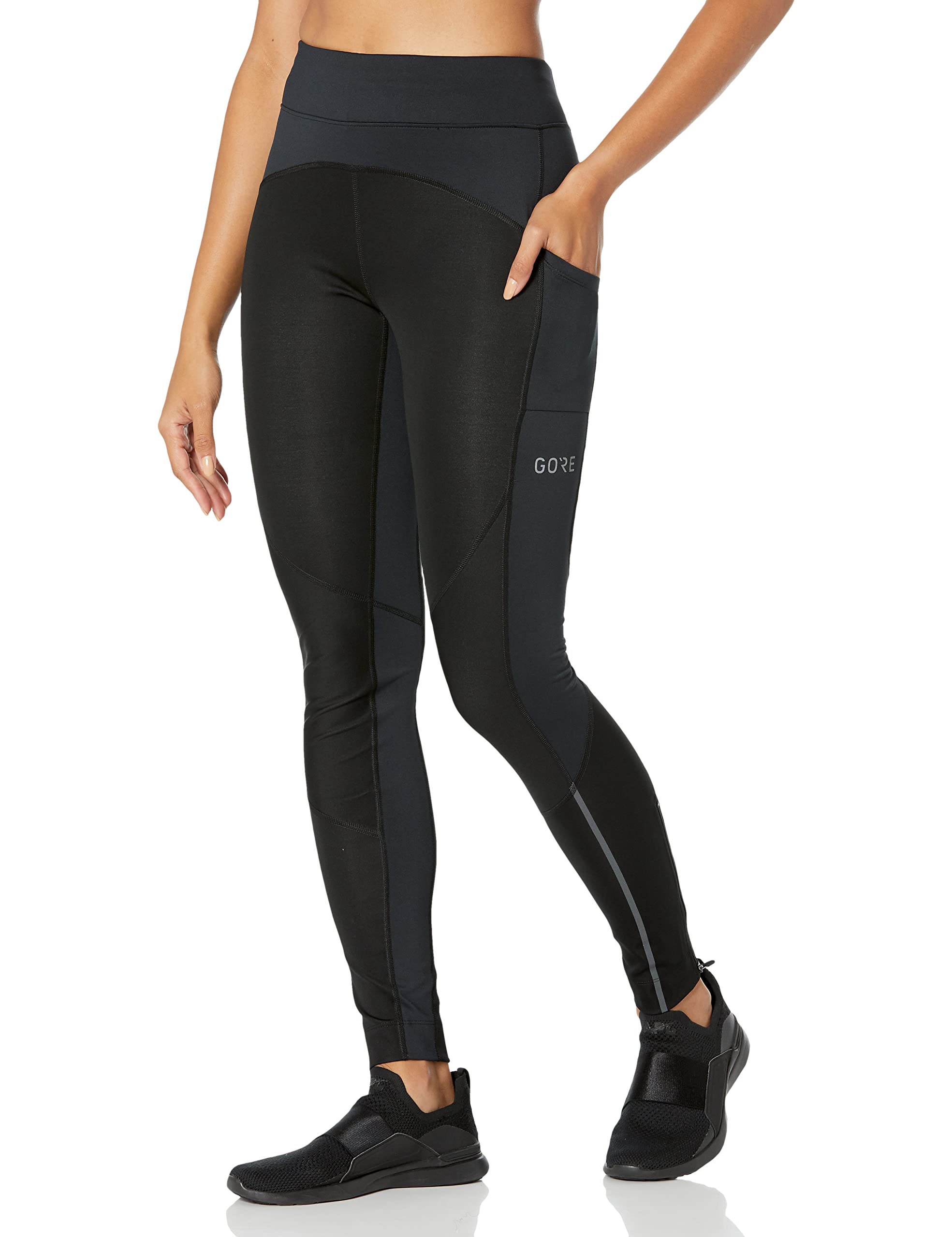 GORE WEAR Women's R5 Running Tights with Gore-TEX INFINIUM Technology - Waterproof & Breathable Workout Leggings for Jogging, Gym & Outdoor Activities