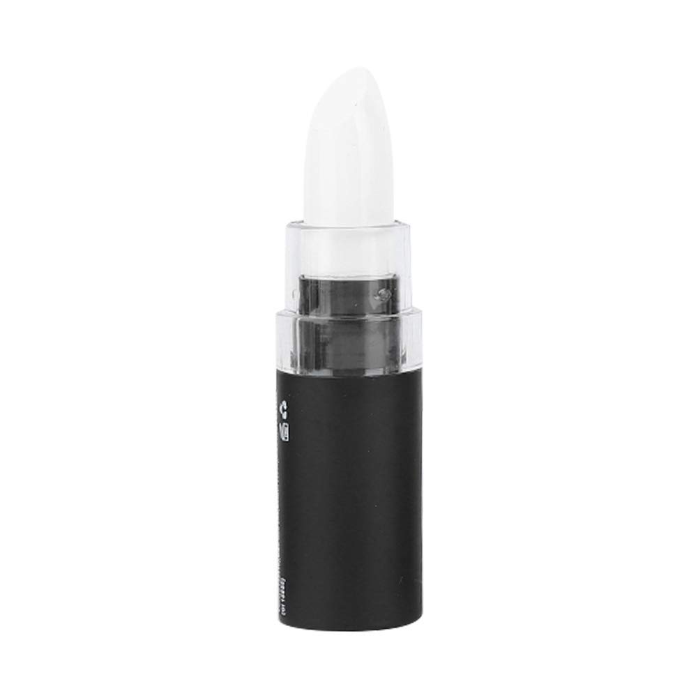 Vampire Matte Lipstick - Long Lasting White Lipstick for Halloween, Cosplay & Gothic Makeup | Waterproof Retro Lipstick for Party, Masquerade & Theatrical Performances (Shade 03# White)