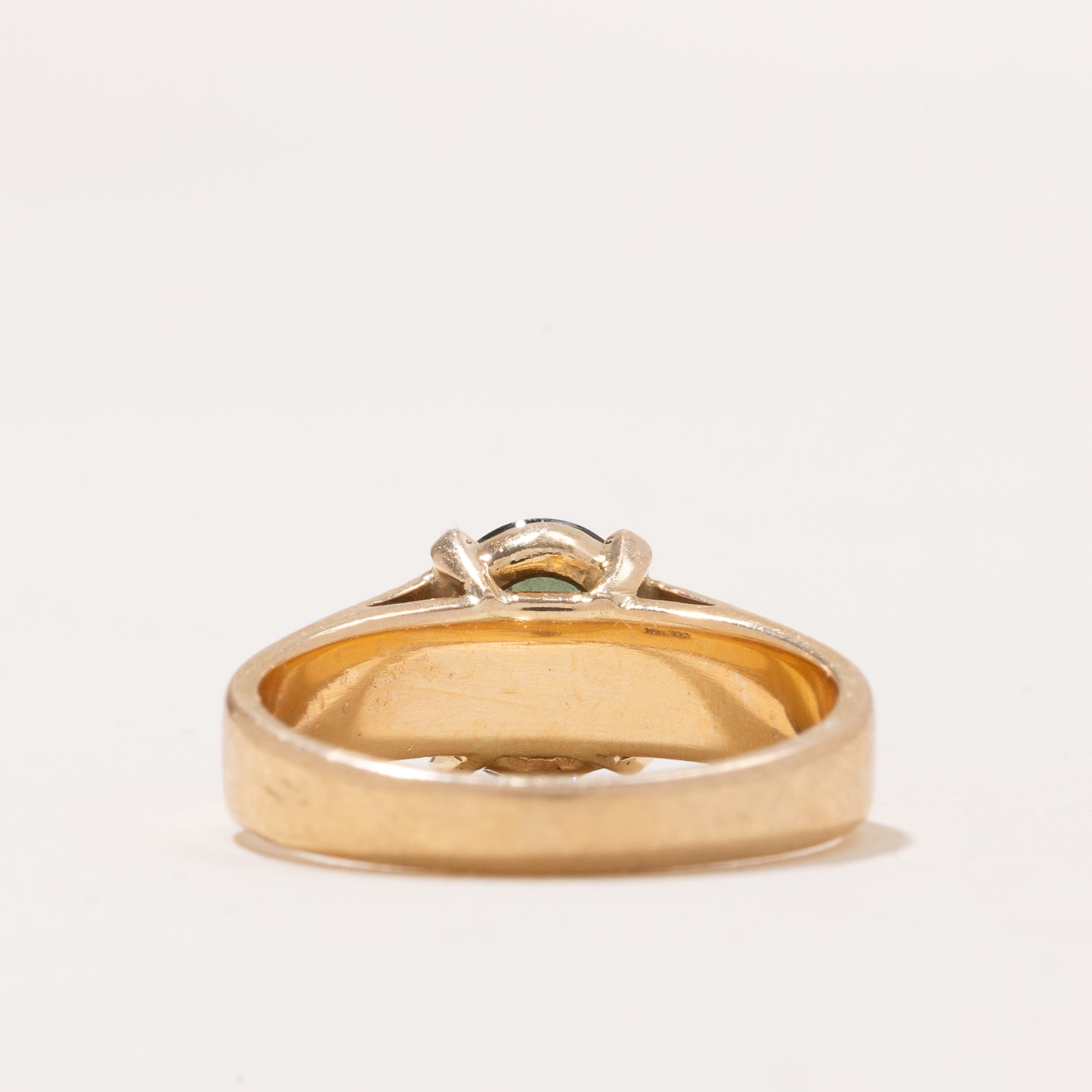1.40ct Oval Cut Green Sapphire Engagement Ring for Women - Size 7 | Natural Gemstone Wedding Band, Anniversary Gift for Her | Perfect for Proposals, Bridal Jewelry & Special Occasions