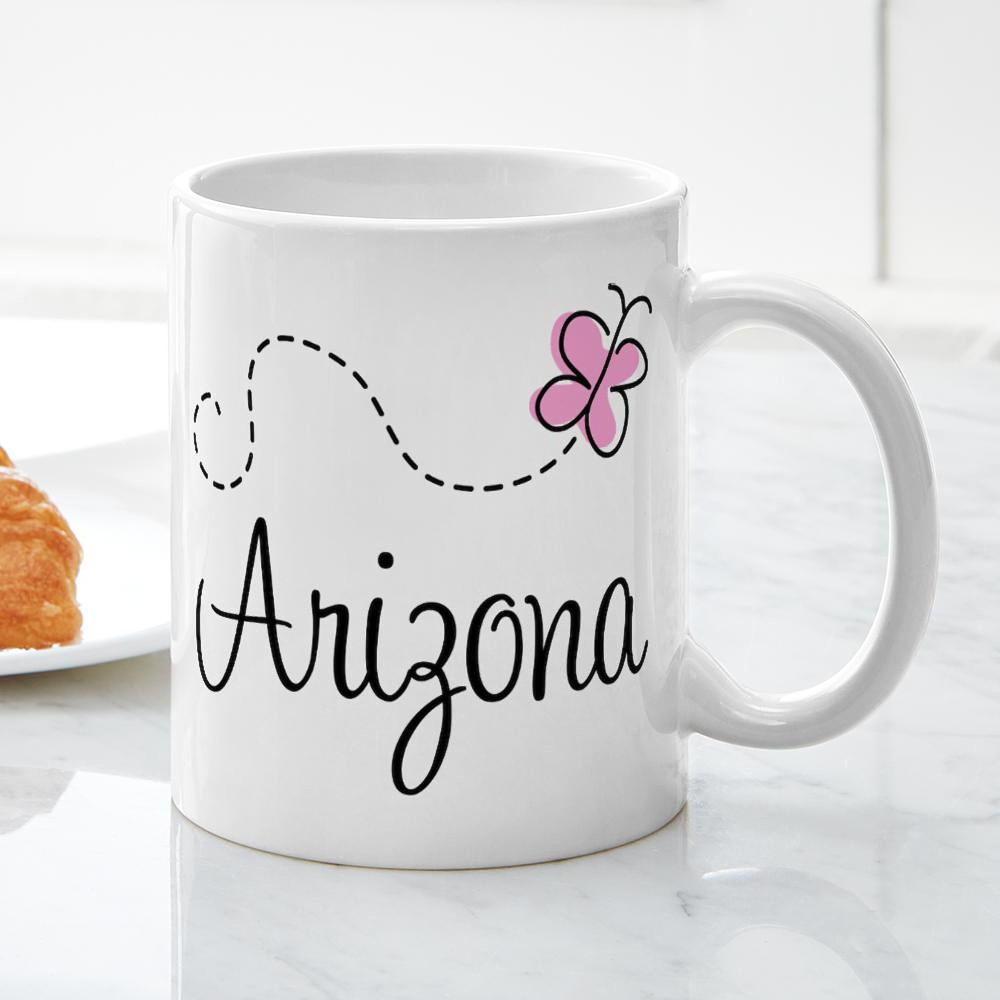 Butterfly Arizona Ceramic Coffee Mug 11 oz (325 ml) - Perfect for Home, Office & Gift Giving | CafePress