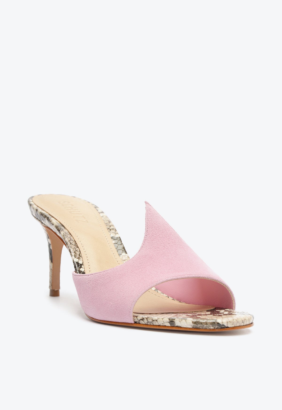 Carlie Mule Suede Sandals for Women - Comfortable Slip-On Summer Shoes - Perfect for Beach, Vacation & Casual Outings