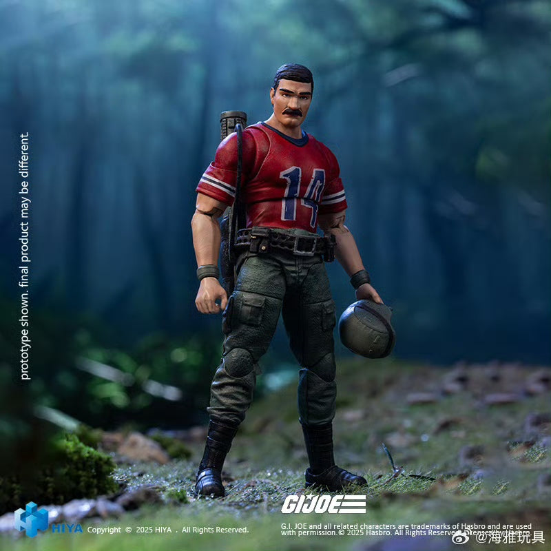 Pre Order 1/18 Scale HIYA 4-Inch G.I.Joe Bazooka Action Figure - Highly Detailed Collectible Military Toy for Display & Play - Perfect for Collectors and G.I.Joe Fans