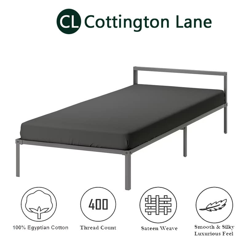 Premium 100% Egyptian Cotton Cot Fitted Sheet 28