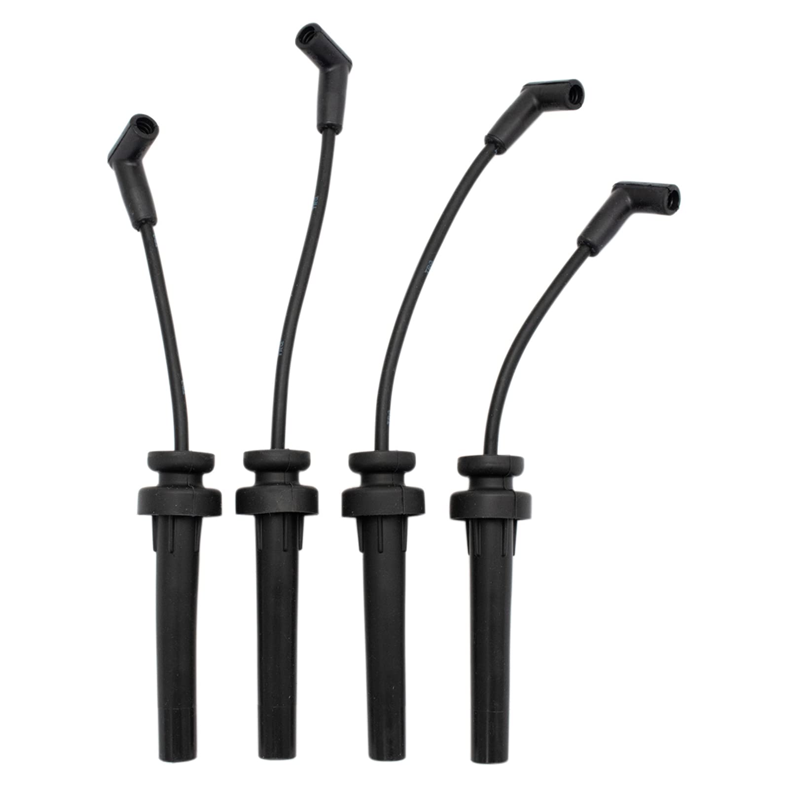 TRQ Ignition Kit - Spark Plugs & Wires Set Compatible with 1995-1999 Chrysler Sebring, Dodge Avenger, Neon 1995-1998 Eagle Talon, Mitsubishi Eclipse, Plymouth - Improve Engine Performance & Fuel Efficiency