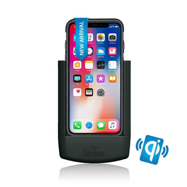 iPhone X & XS Wireless Car Charger Mount - Compatible with Strike Rugged Case, DIY Installation for Safe & Convenient Charging While Driving