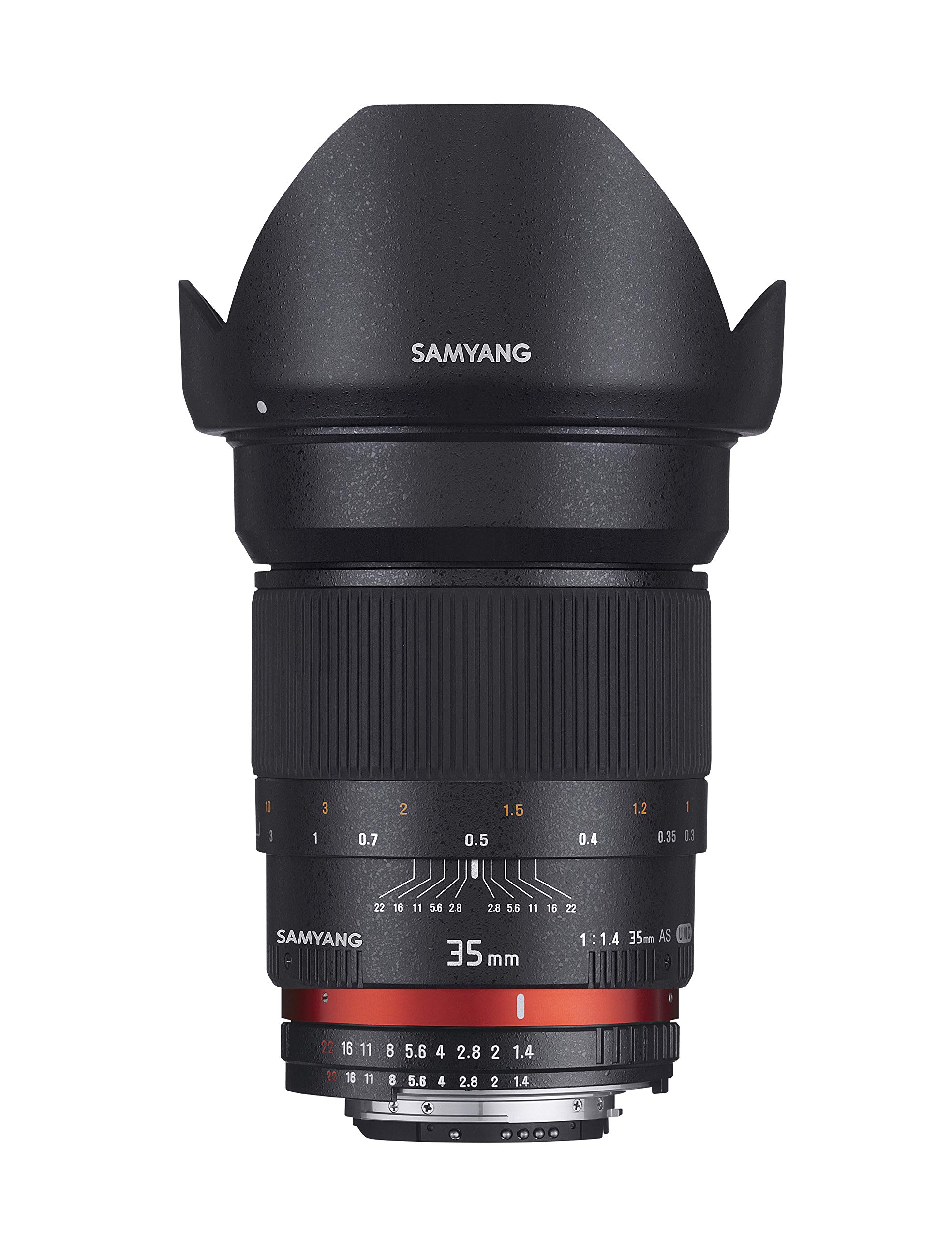 Samyang SY35M-C 35mm F1.4 Wide Aperture Prime Lens for Canon EF Mount - Perfect for Portrait, Low Light & Street Photography