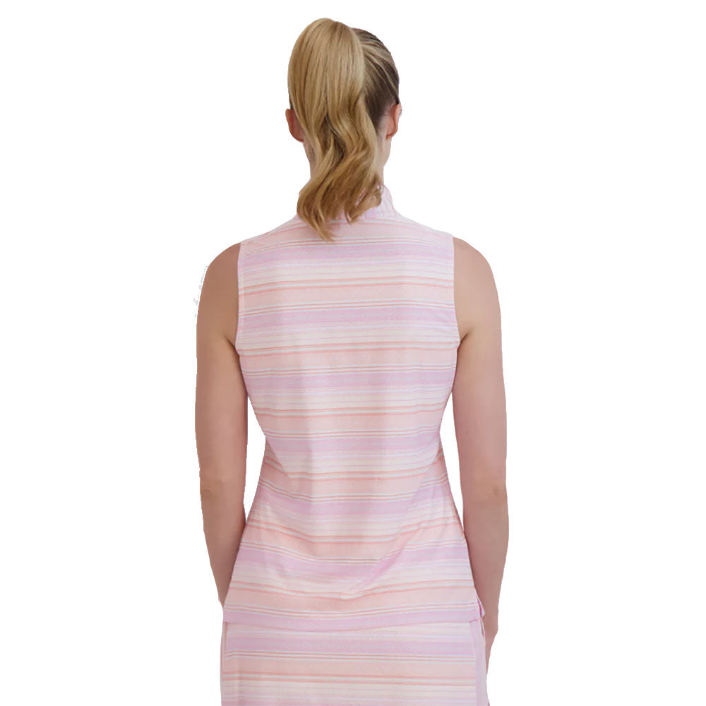 Fairway & Greene Maxwell Sleeveless Women's Golf Polo Shirt - Moisture-Wicking Athletic Top for Summer Golfing & Tennis
