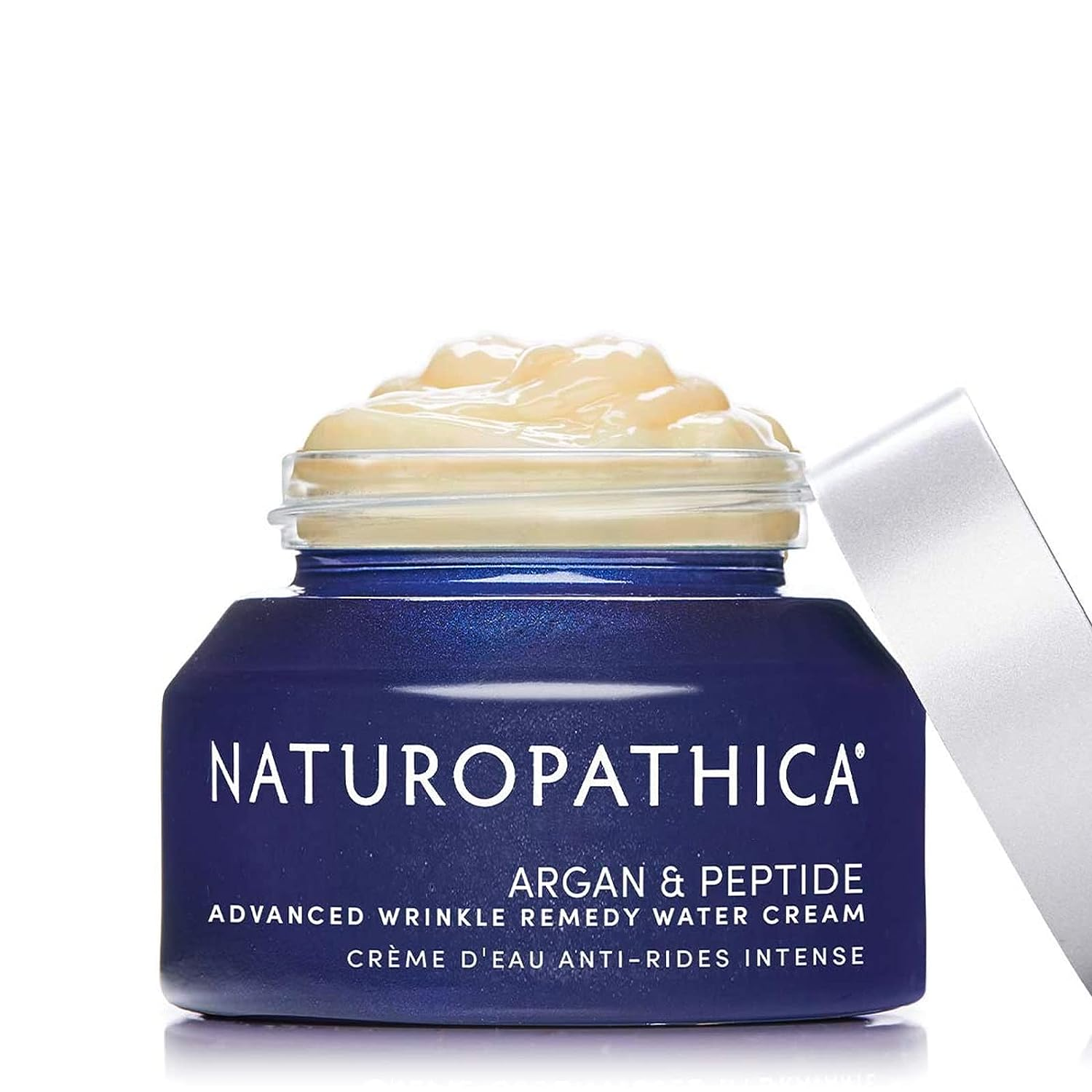 Naturopathica Argan & Peptide Advanced Wrinkle Remedy Water Cream - Anti-Aging Moisturizer for Face & Neck - Hydrates & Reduces Fine Lines - Perfect for Day & Night Skincare Routine