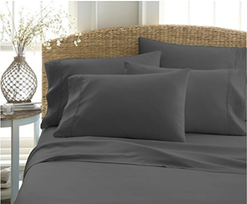 Luxury 500 Thread Count Egyptian Cotton Twin XL Sheet Set - 4-Piece Soft & Breathable Bedding for 7-9