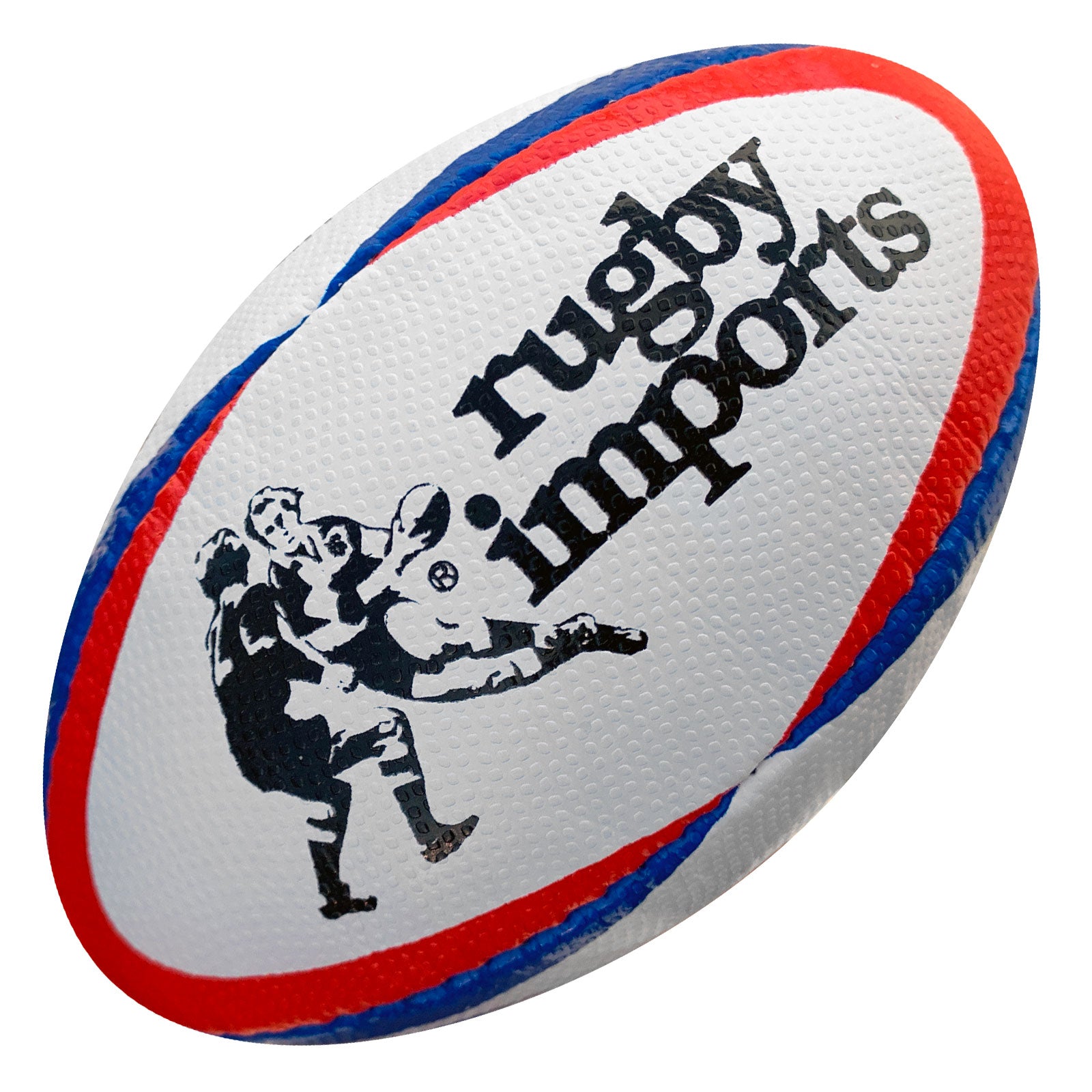 Can Am Rugby Mini Ball - Official Size Mini Rugby Ball for Kids & Adults - Perfect for Training, Backyard Games & Sports Gifts - Durable Rubber Rugby Ball for Practice, Fun & Outdoor Activities