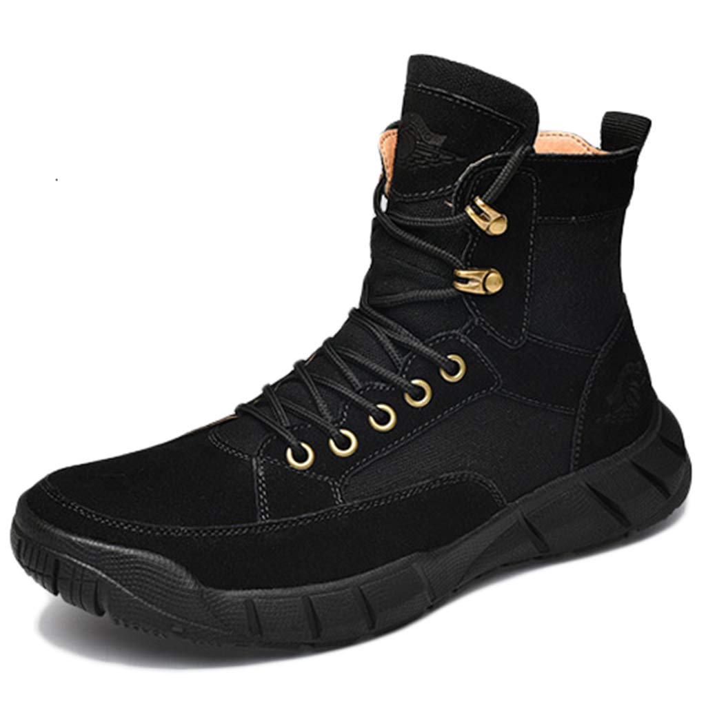 Men's Tactical Boots Waterproof Military Combat Boots - Durable Army Work Shoes for Hiking, Walking & Outdoor Activities - Perfect for Autumn & Winter Adventures