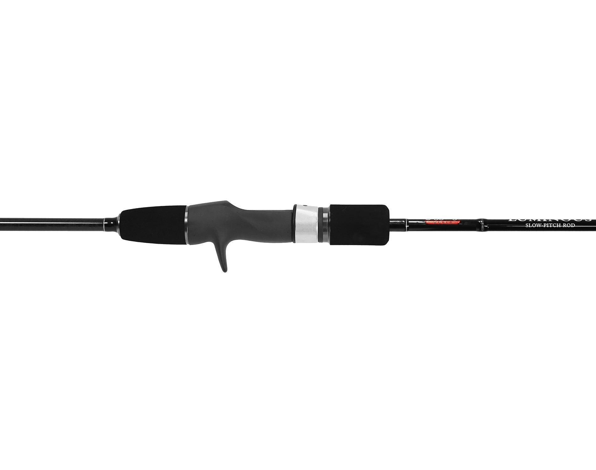 Jigging World Luminous Slow Pitch Casting Rods - Glow in the Dark Fishing Rod for Night Saltwater Angling, Perfect for Deep Sea Jigging and Slow Pitch Fishing Techniques
