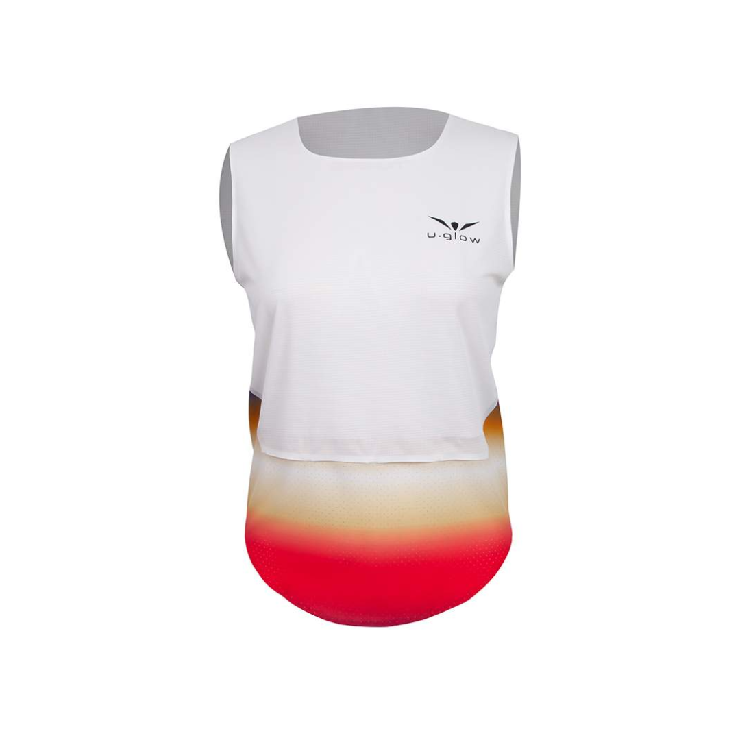 Uglow Women's Vapor Wide Top Tank - Breathable Workout Tank Top for Yoga, Running & Gym - Comfortable Athletic Shirt for Women's Fitness & Activewear