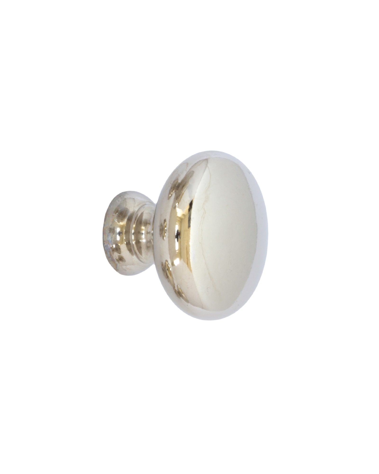 Knopp Sekelskifte Nickel Finish Cabinet Knobs - Vintage Style Hardware for Kitchen, Bathroom & Furniture (Set of 10) - Perfect for Home Renovation & DIY Projects
