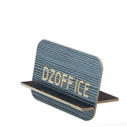 Dzoffice DS001 Natural Wooden Phone Stand - Portable Desktop Mobile Holder for iPhone 7, Samsung, Xiaomi - Perfect for Home Office, Bedside & Travel Use